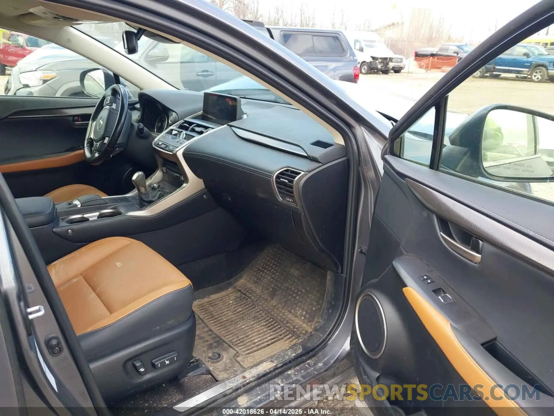 5 Photograph of a damaged car JTJDARDZ6M2257909 LEXUS NX 300 2021