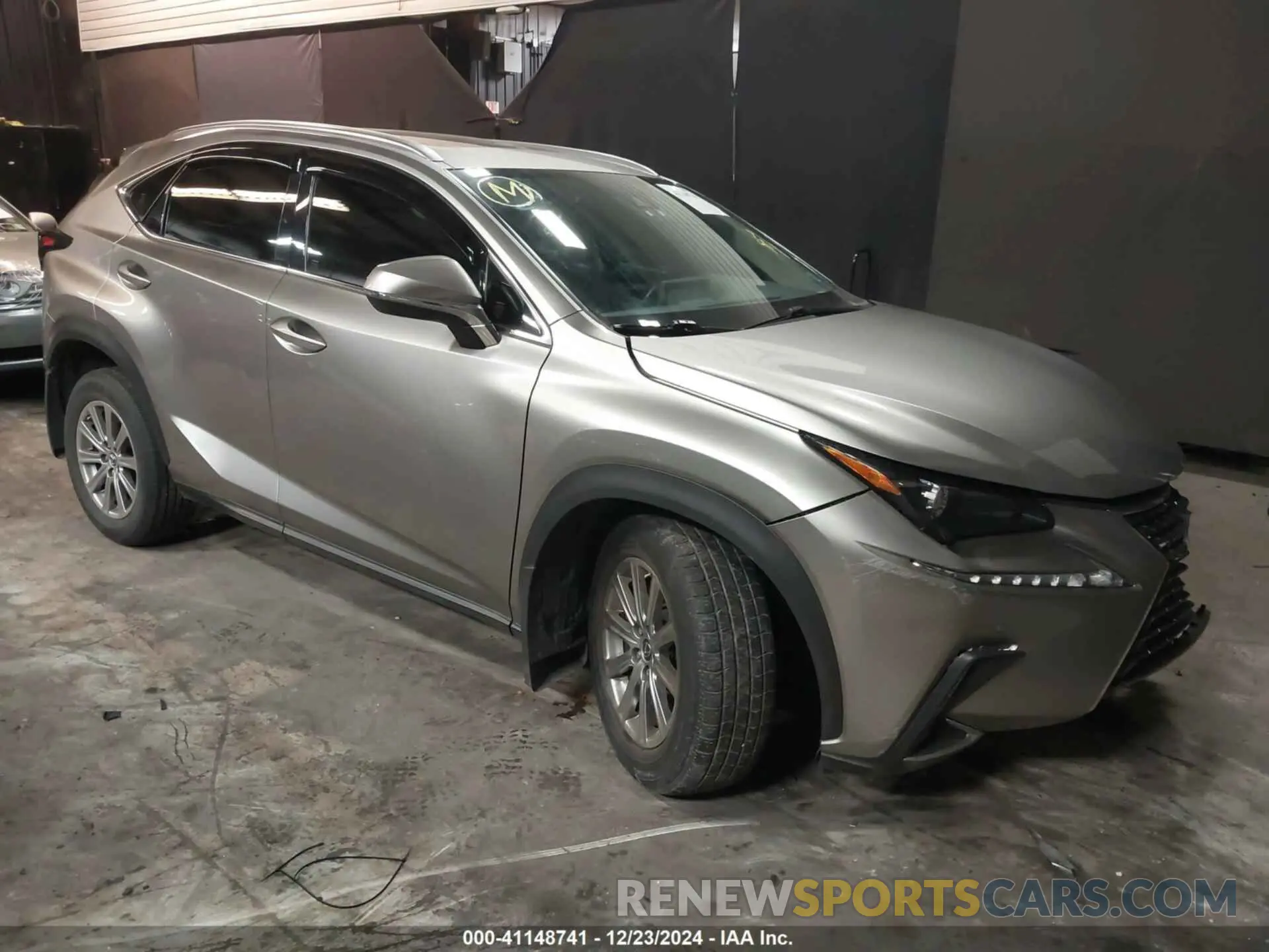 1 Photograph of a damaged car JTJDARDZ8M2255918 LEXUS NX 300 2021