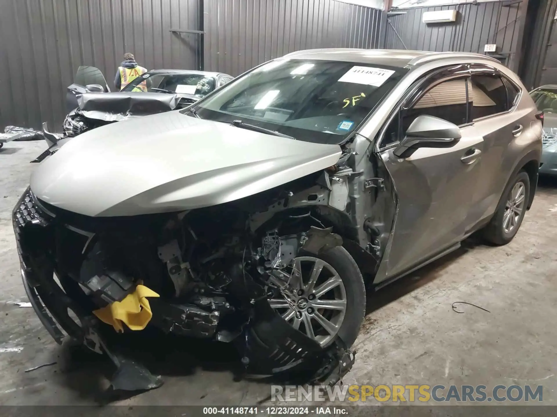 6 Photograph of a damaged car JTJDARDZ8M2255918 LEXUS NX 300 2021