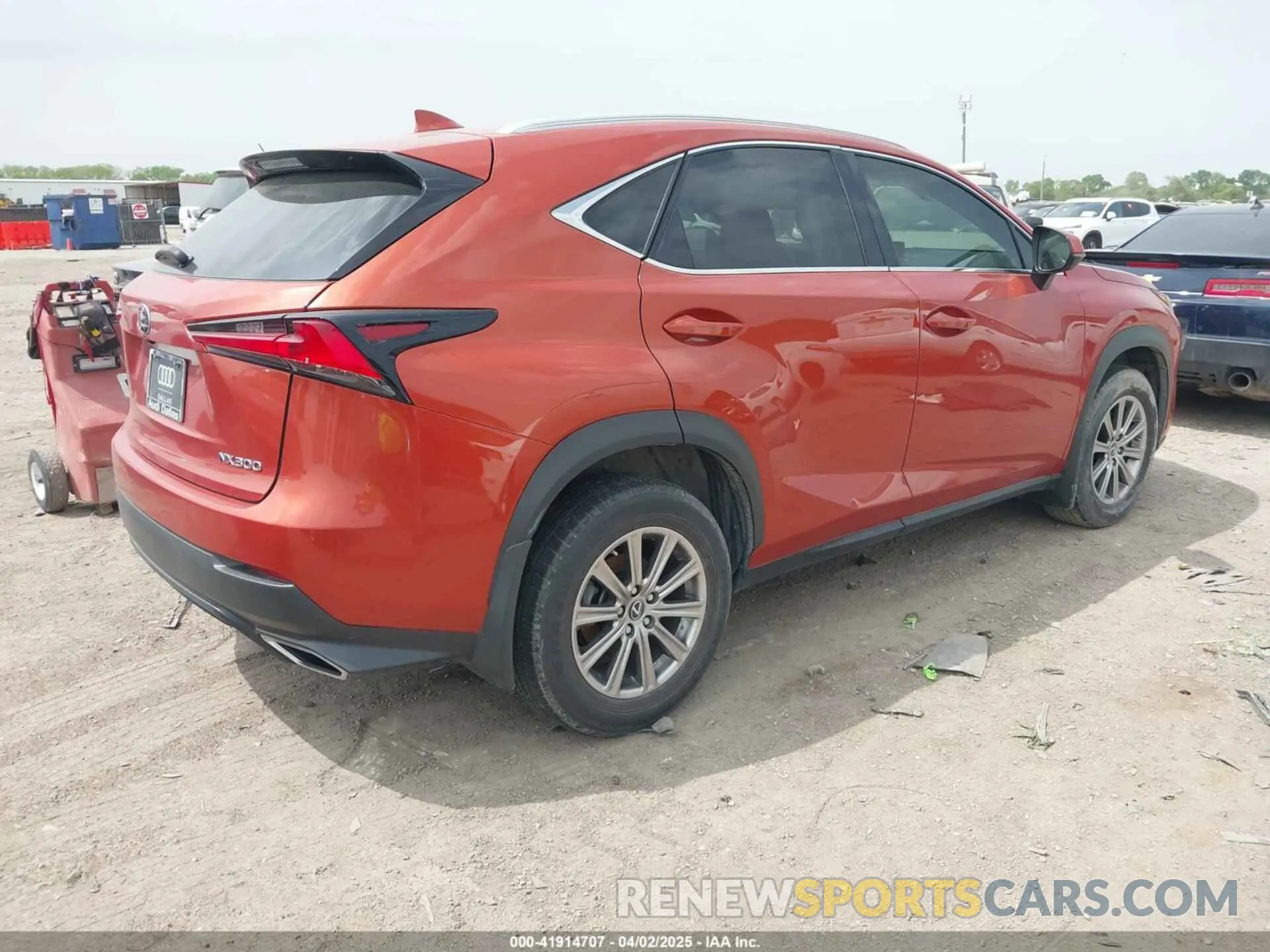 4 Photograph of a damaged car JTJDARDZ9M2254504 LEXUS NX 300 2021