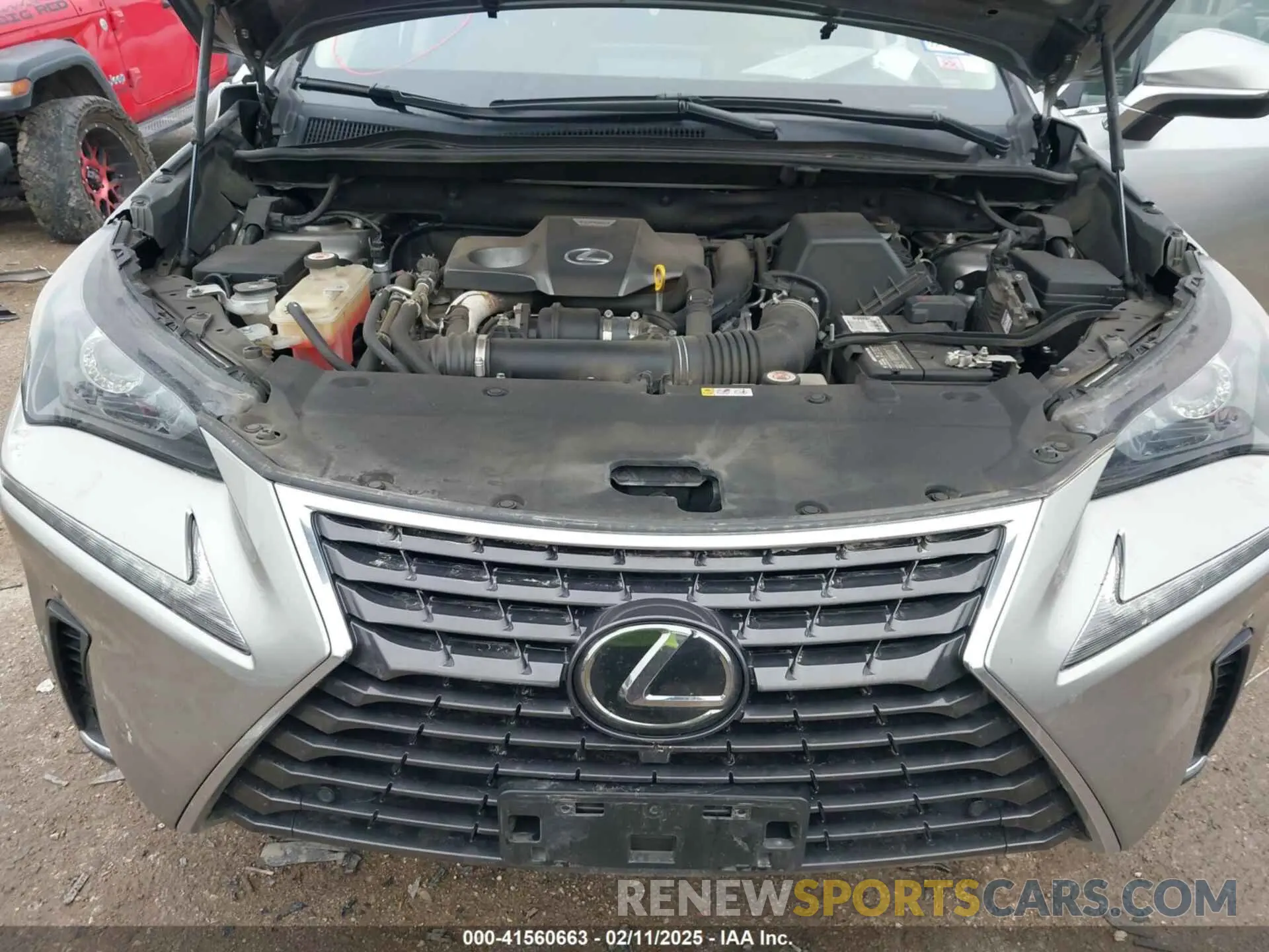10 Photograph of a damaged car JTJDARDZXM2244015 LEXUS NX 300 2021