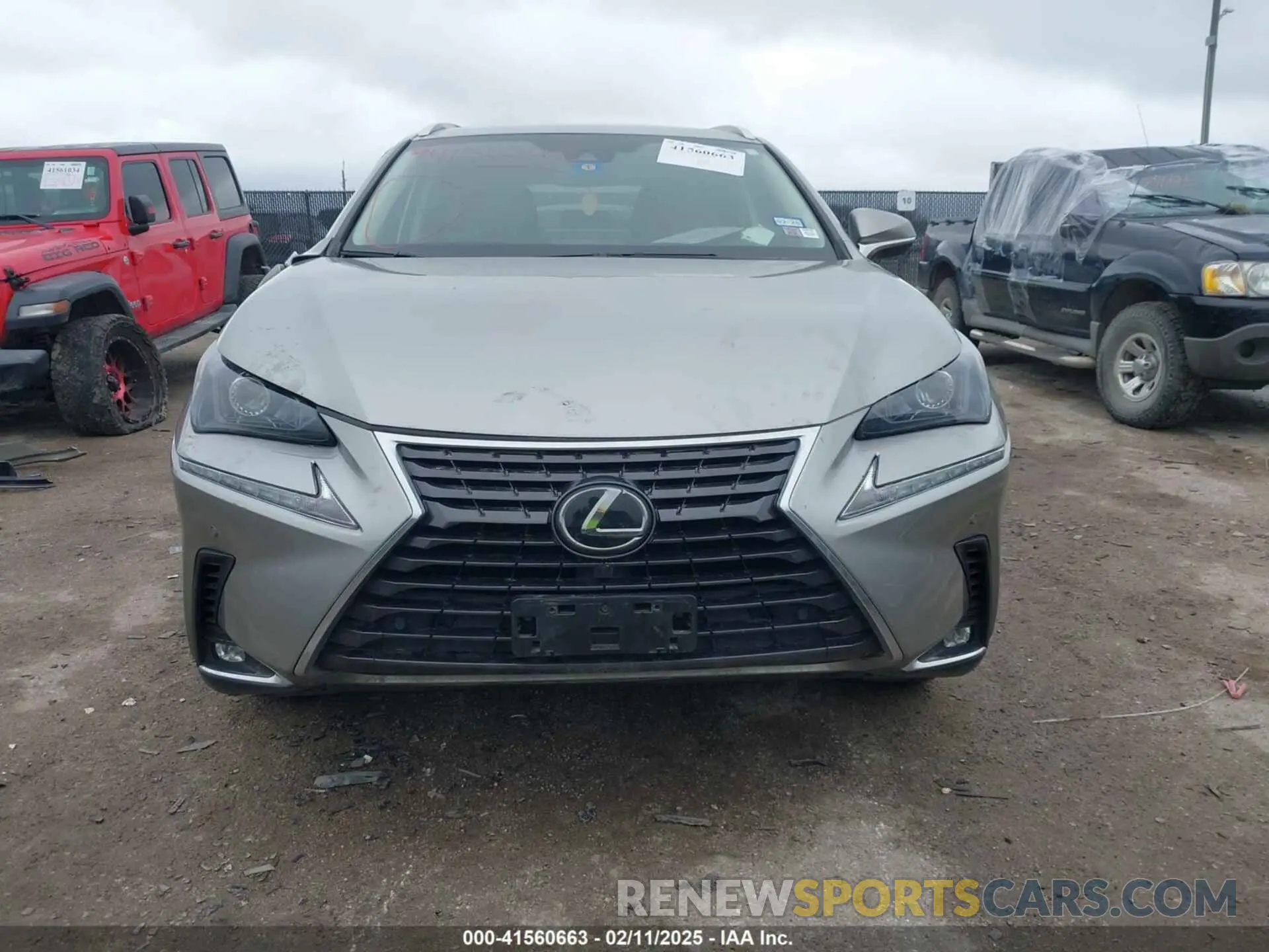 12 Photograph of a damaged car JTJDARDZXM2244015 LEXUS NX 300 2021
