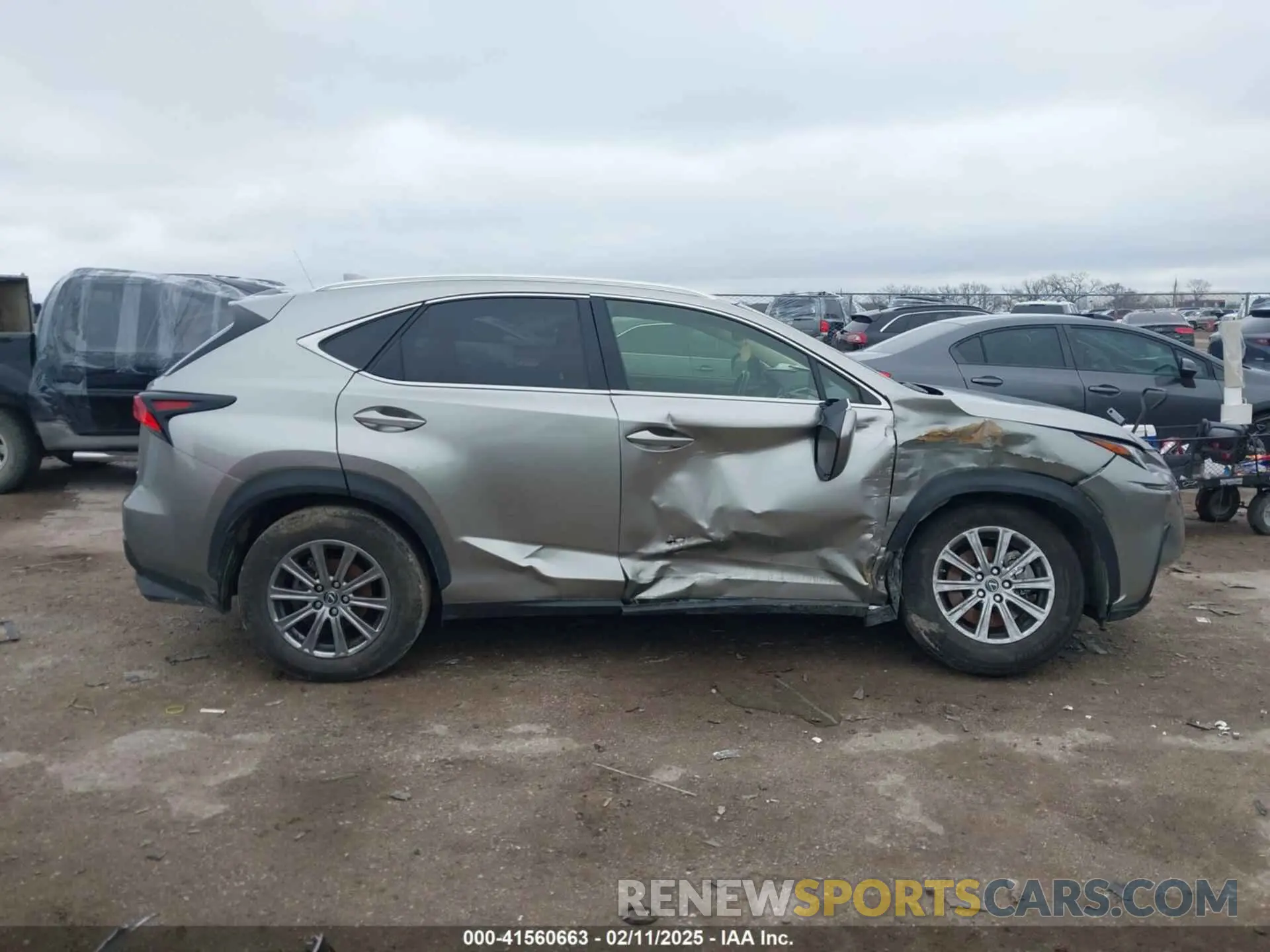 13 Photograph of a damaged car JTJDARDZXM2244015 LEXUS NX 300 2021