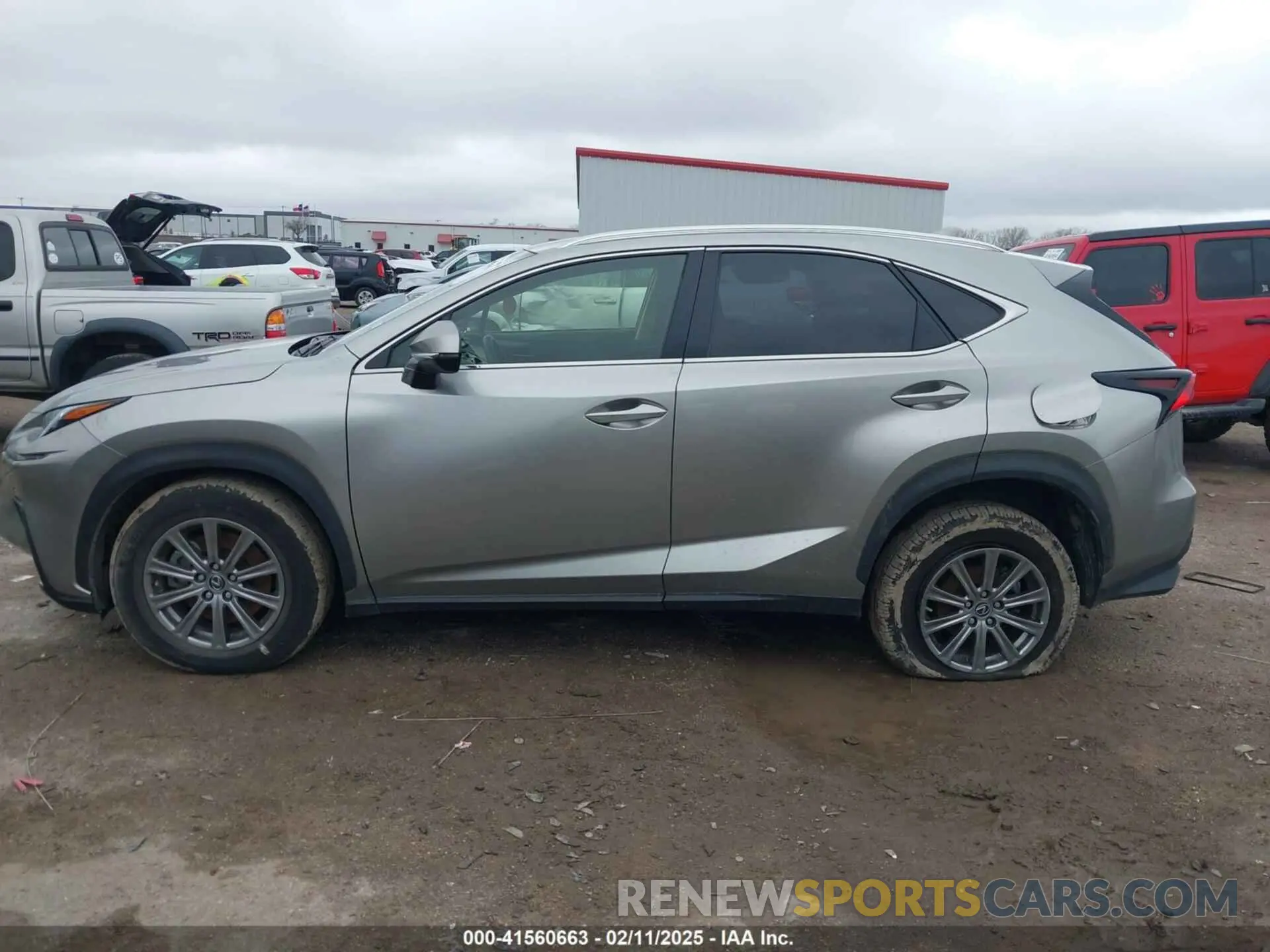 14 Photograph of a damaged car JTJDARDZXM2244015 LEXUS NX 300 2021