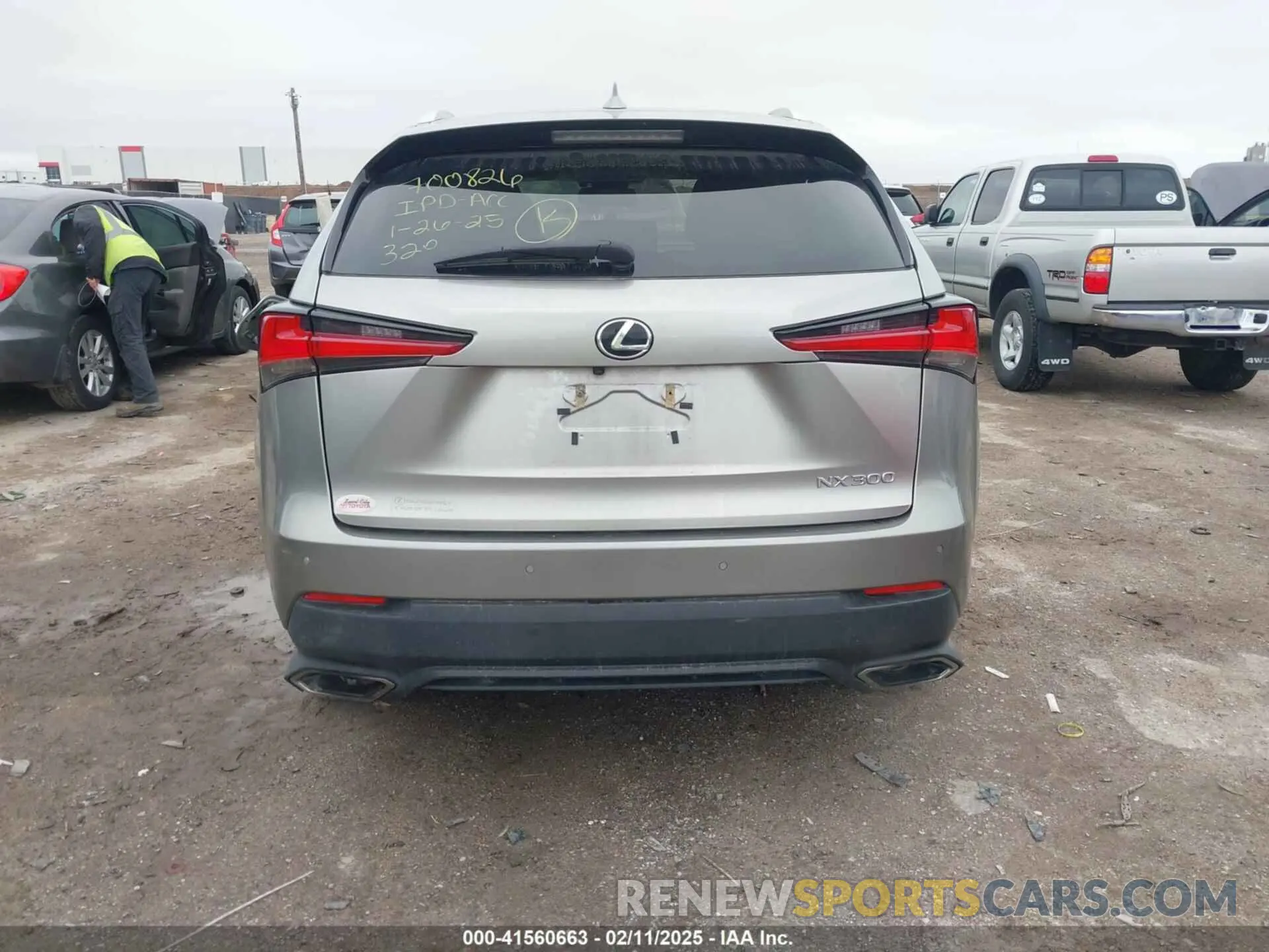 16 Photograph of a damaged car JTJDARDZXM2244015 LEXUS NX 300 2021