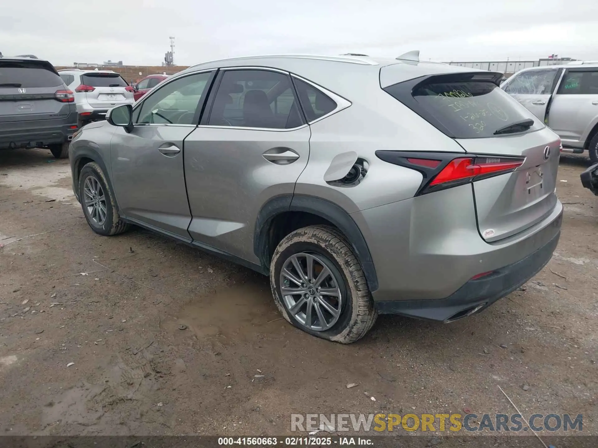 3 Photograph of a damaged car JTJDARDZXM2244015 LEXUS NX 300 2021