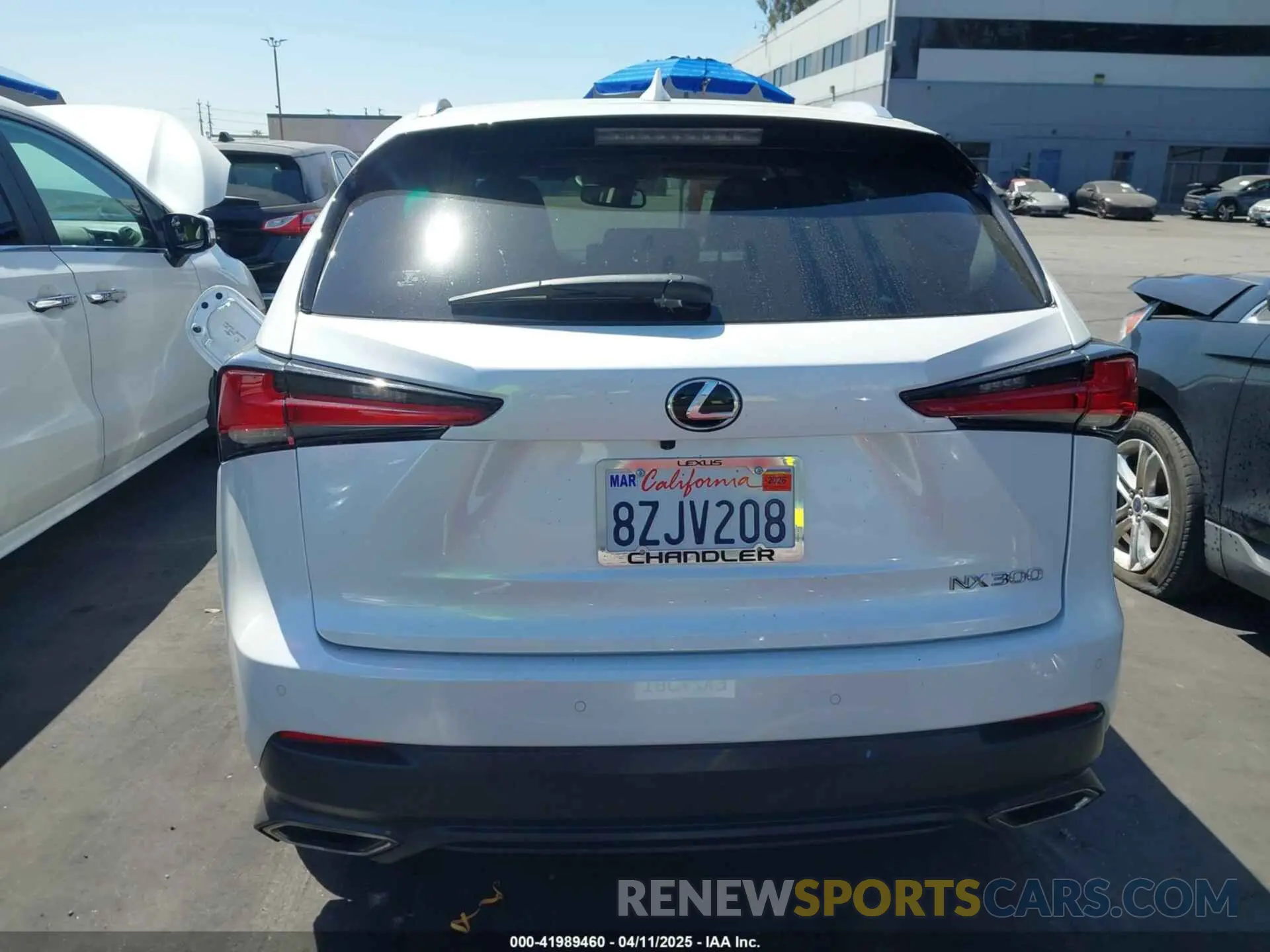 16 Photograph of a damaged car JTJGARBZ1M5028701 LEXUS NX 300 2021
