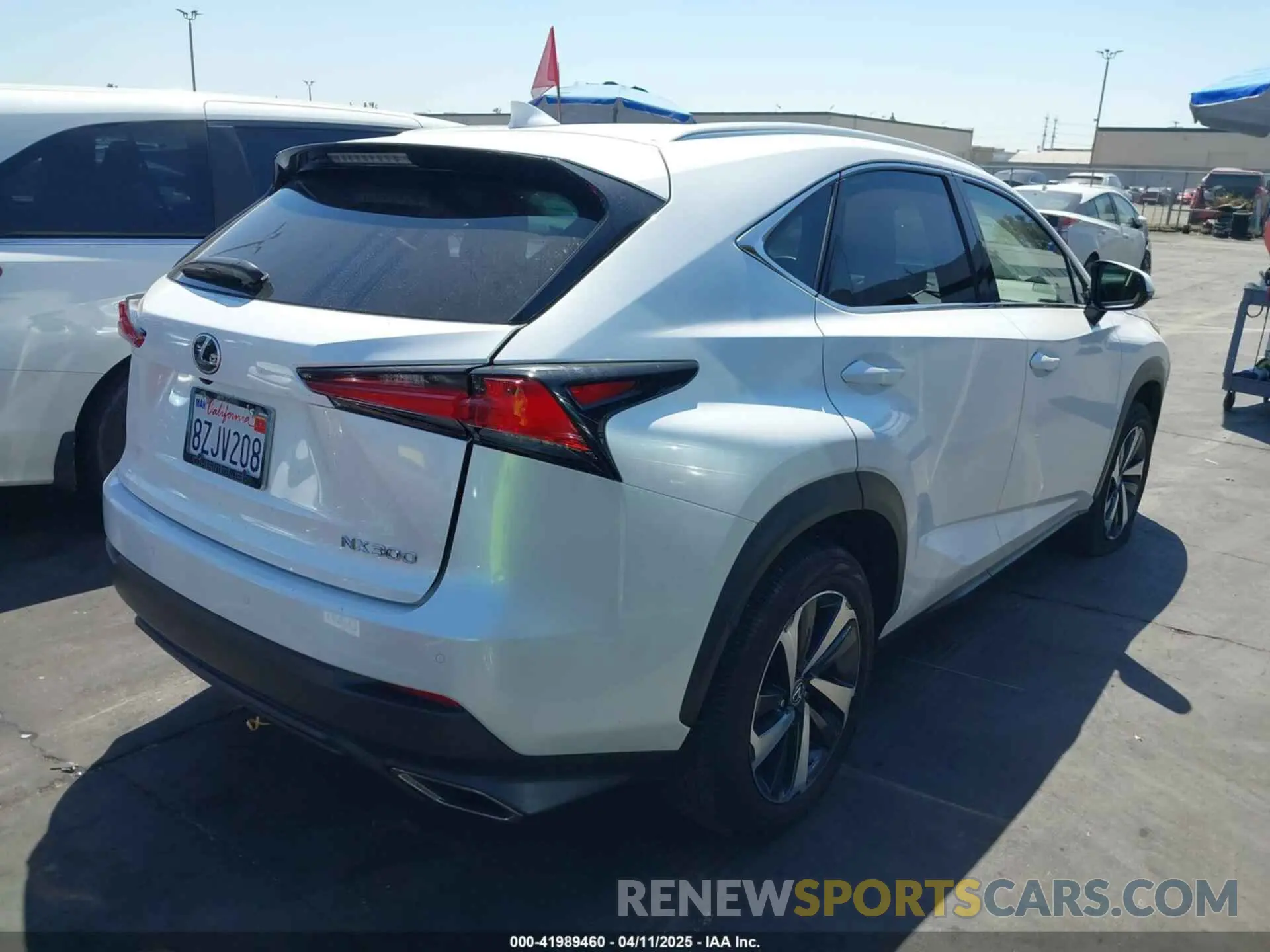 4 Photograph of a damaged car JTJGARBZ1M5028701 LEXUS NX 300 2021
