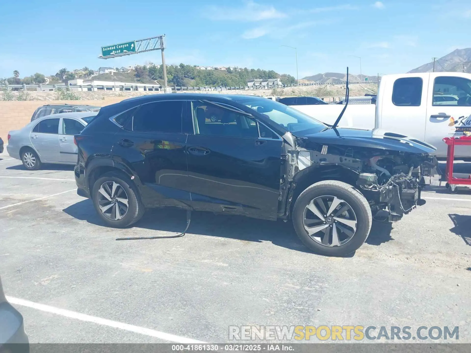 14 Photograph of a damaged car JTJGARBZ2M2186062 LEXUS NX 300 2021