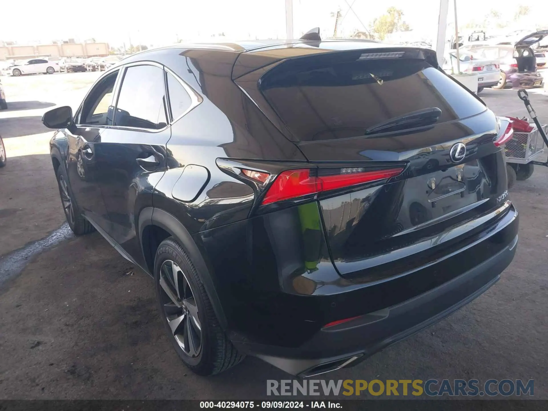 3 Photograph of a damaged car JTJGARBZ2M2188815 LEXUS NX 300 2021