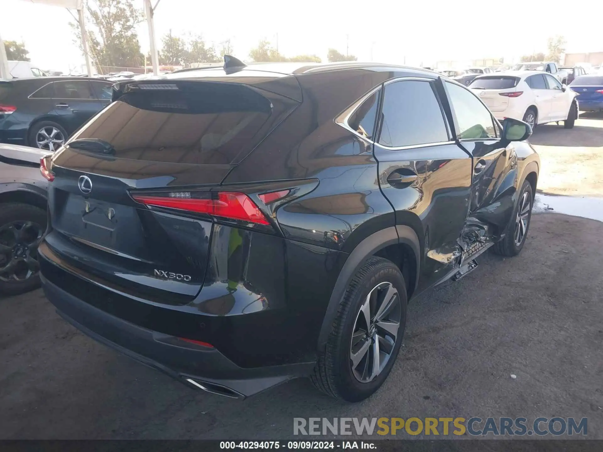 4 Photograph of a damaged car JTJGARBZ2M2188815 LEXUS NX 300 2021