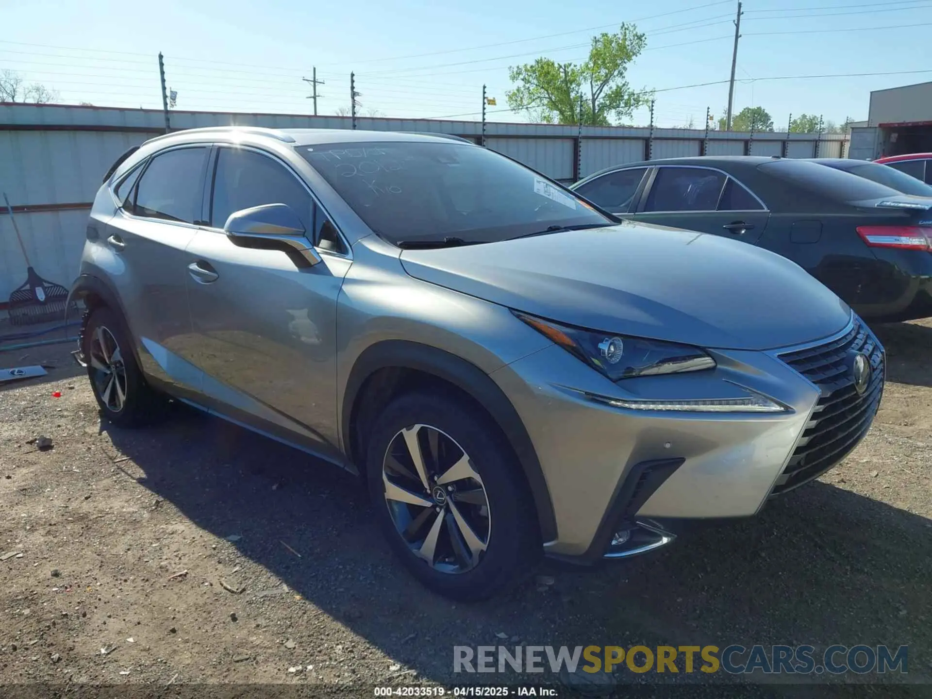 1 Photograph of a damaged car JTJGARBZ3M2183459 LEXUS NX 300 2021