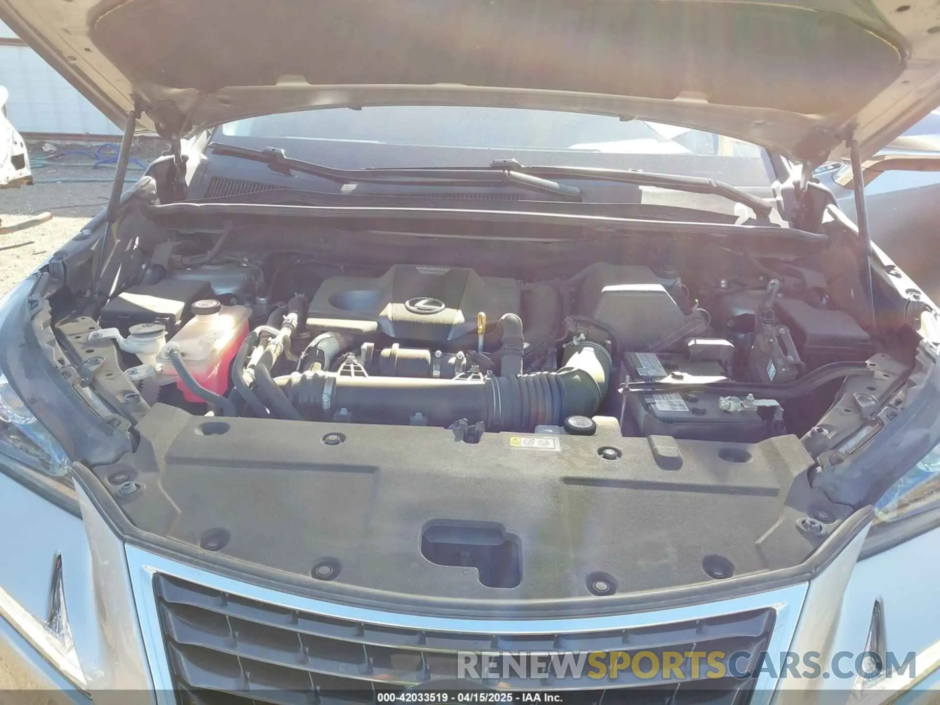 10 Photograph of a damaged car JTJGARBZ3M2183459 LEXUS NX 300 2021