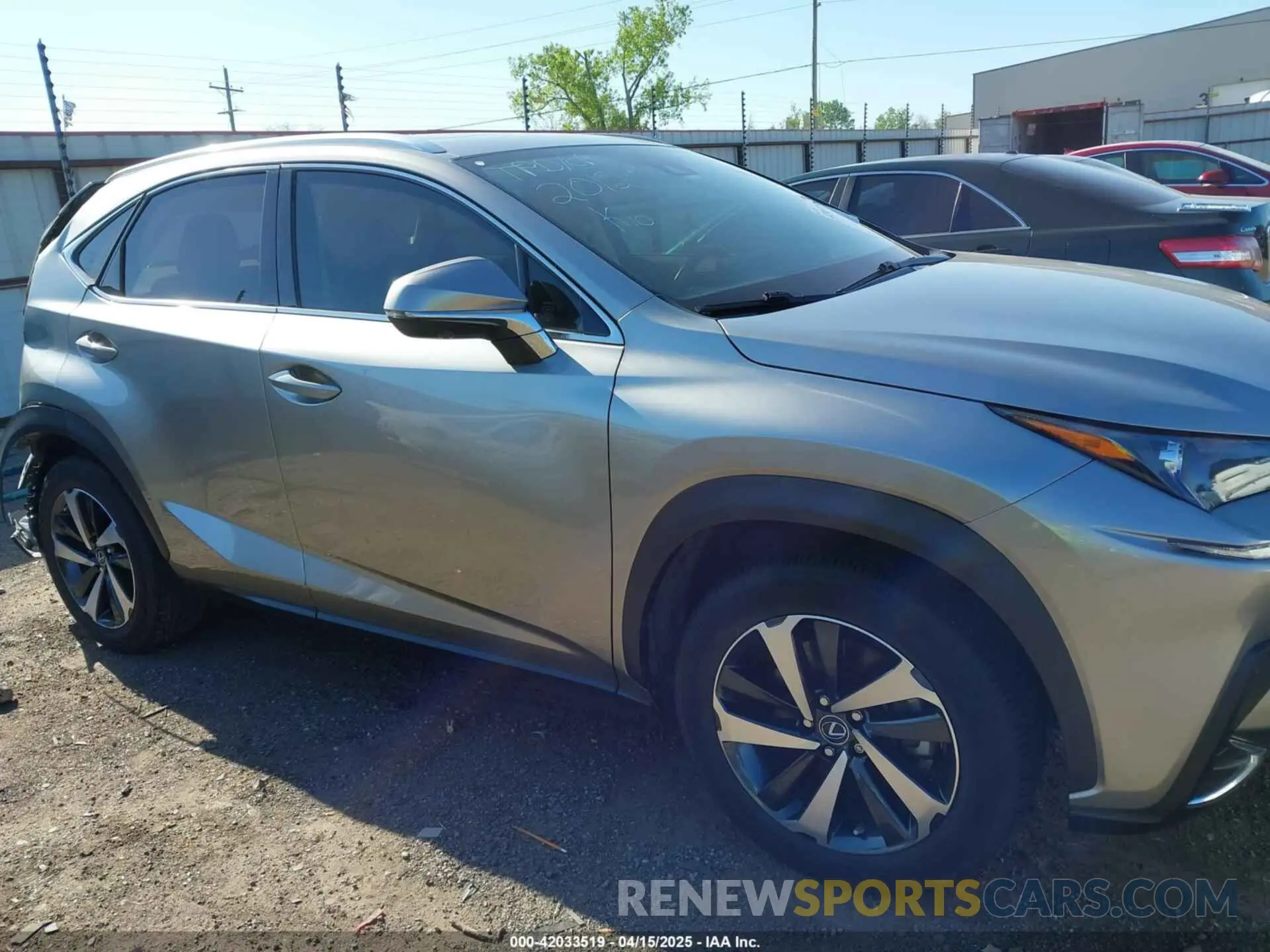 14 Photograph of a damaged car JTJGARBZ3M2183459 LEXUS NX 300 2021
