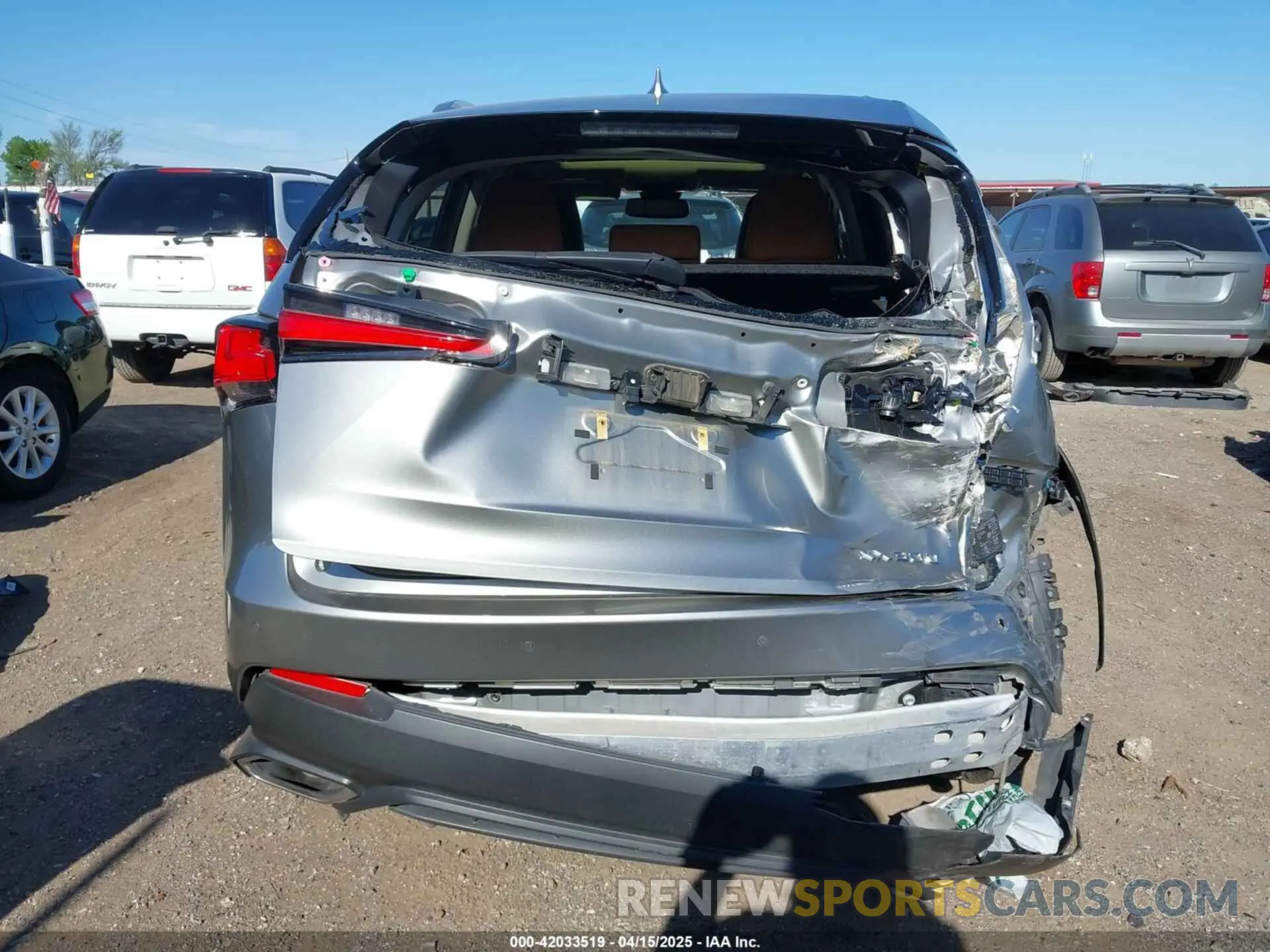 17 Photograph of a damaged car JTJGARBZ3M2183459 LEXUS NX 300 2021