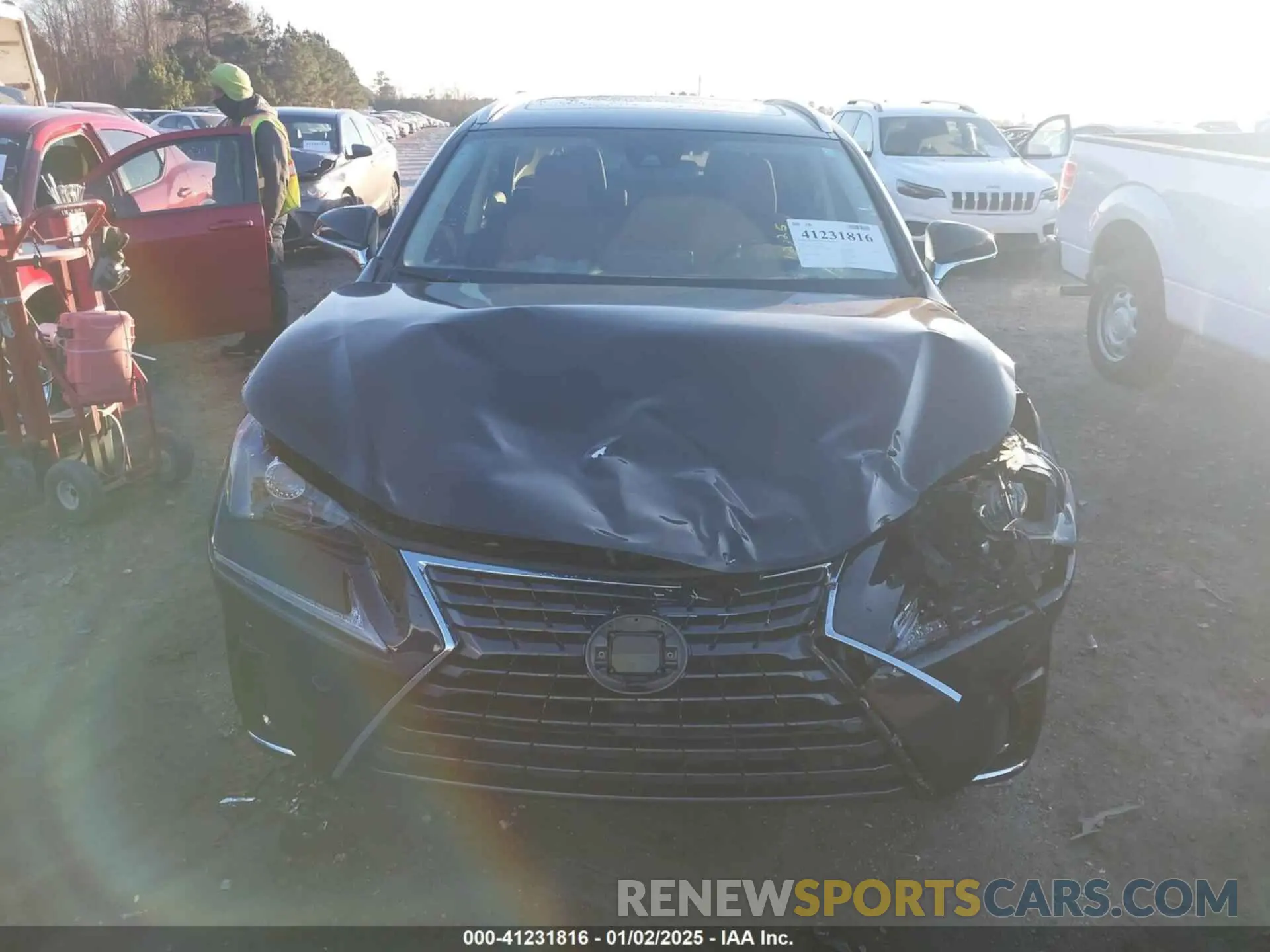 12 Photograph of a damaged car JTJGARBZ5M2183852 LEXUS NX 300 2021