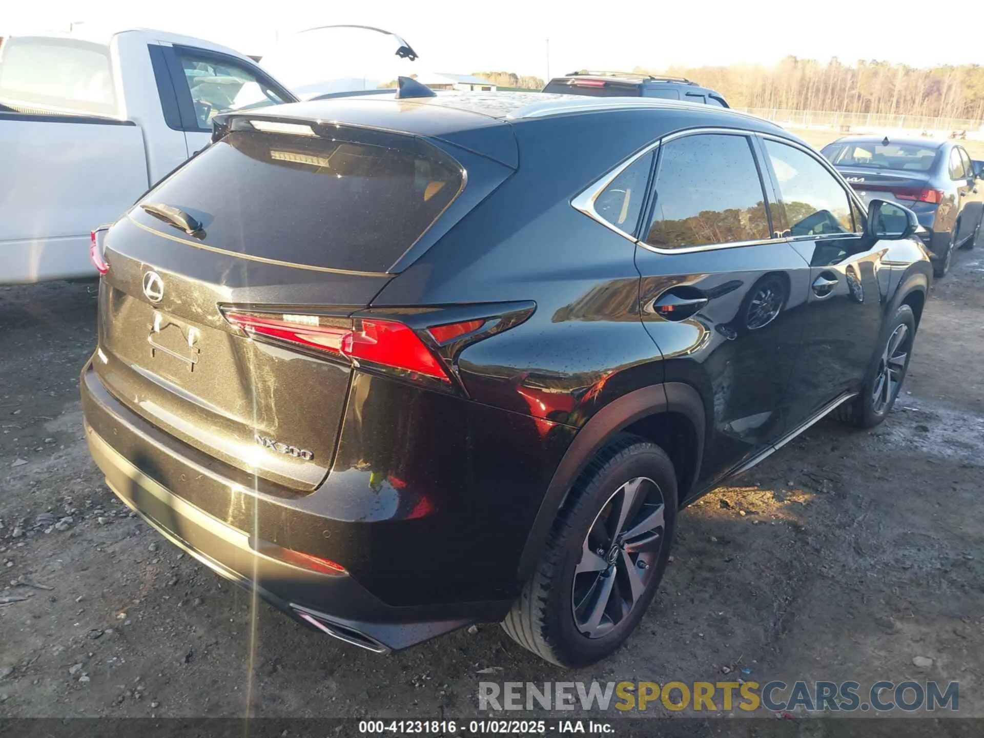4 Photograph of a damaged car JTJGARBZ5M2183852 LEXUS NX 300 2021