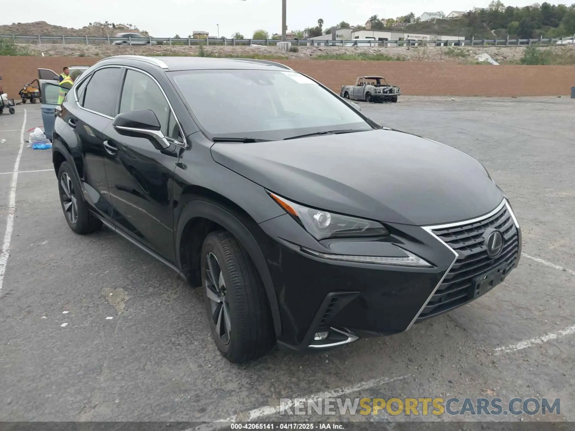 1 Photograph of a damaged car JTJGARBZ6M2185609 LEXUS NX 300 2021