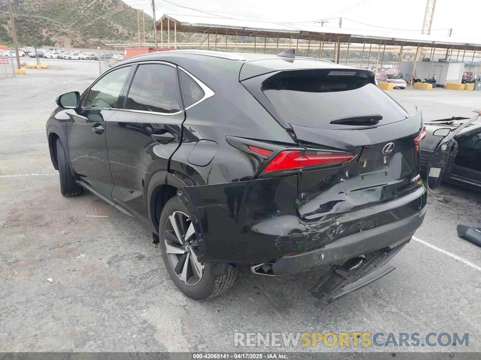 3 Photograph of a damaged car JTJGARBZ6M2185609 LEXUS NX 300 2021