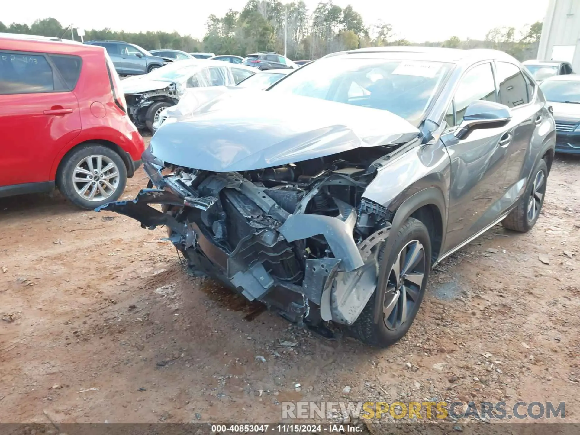 6 Photograph of a damaged car JTJGARBZ6M2188185 LEXUS NX 300 2021