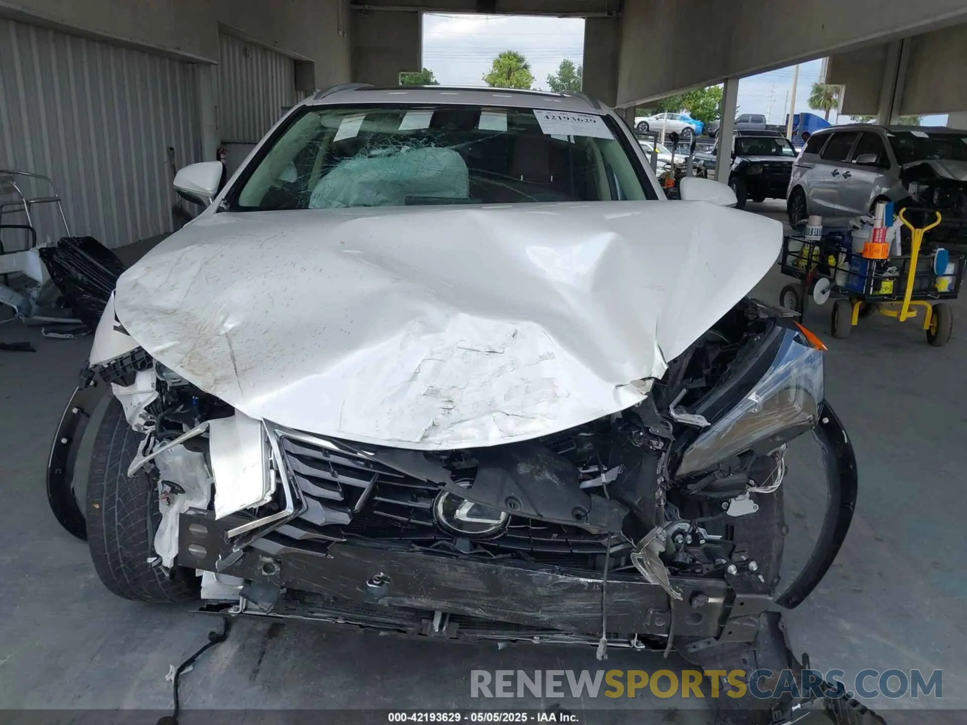 13 Photograph of a damaged car JTJGARBZ7M5027794 LEXUS NX 300 2021