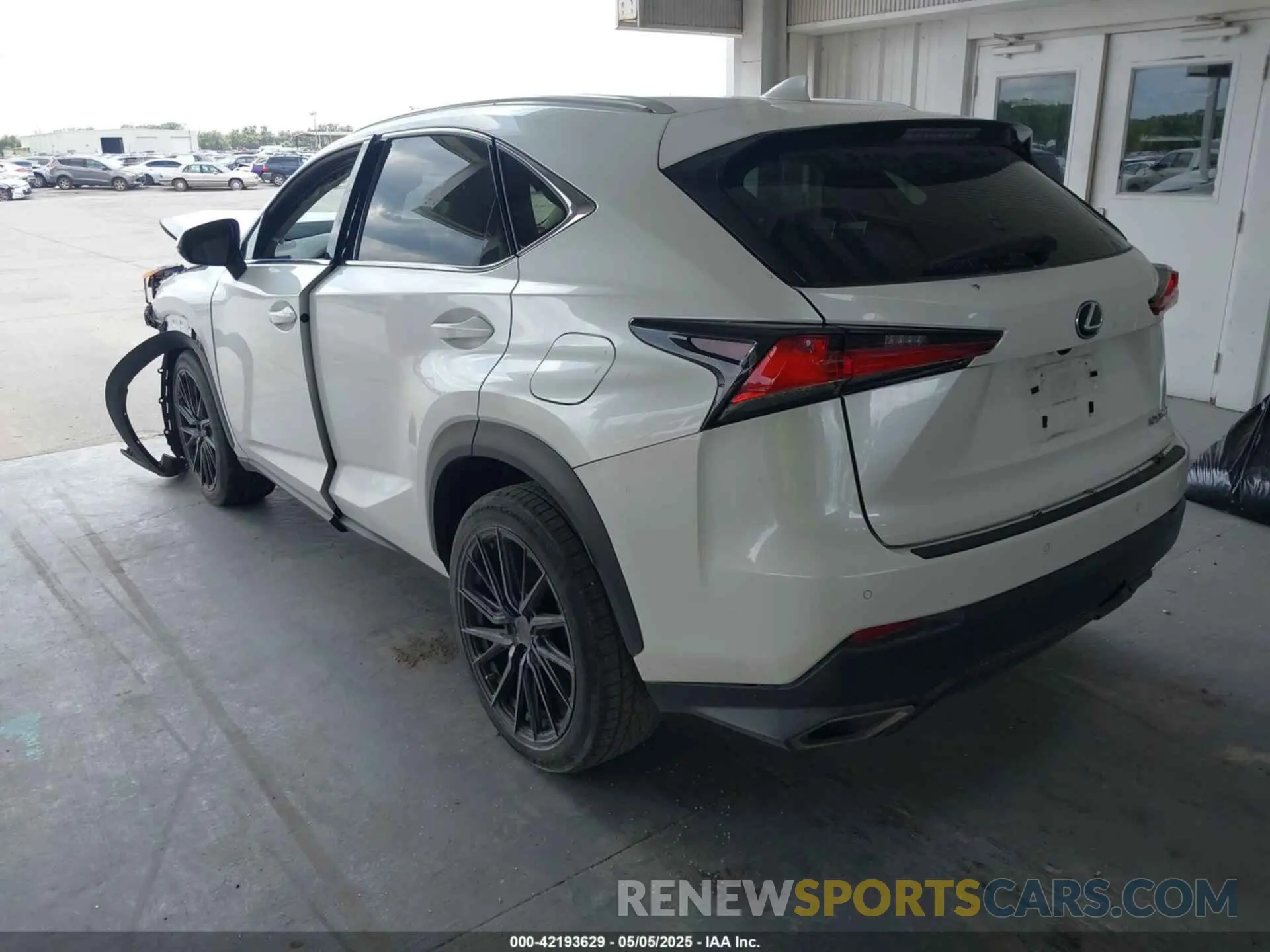 3 Photograph of a damaged car JTJGARBZ7M5027794 LEXUS NX 300 2021