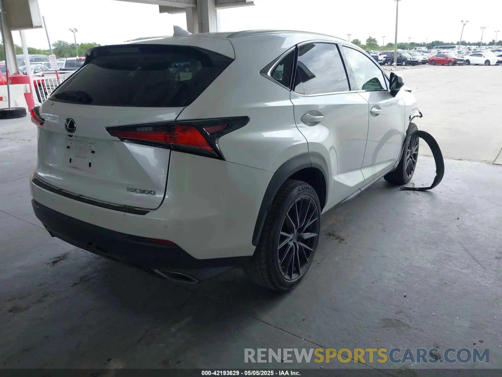 4 Photograph of a damaged car JTJGARBZ7M5027794 LEXUS NX 300 2021