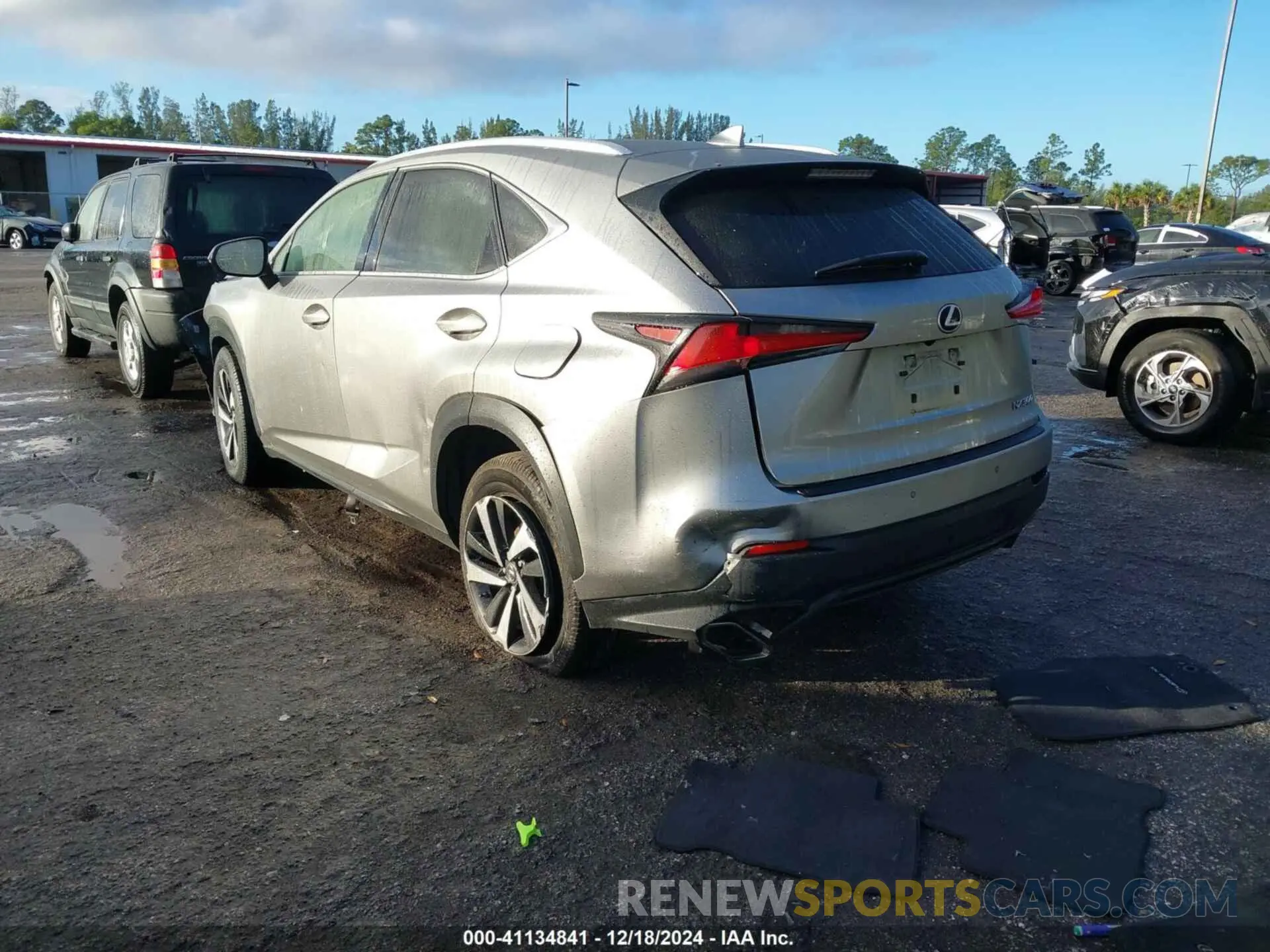 3 Photograph of a damaged car JTJGARBZ9M5034066 LEXUS NX 300 2021