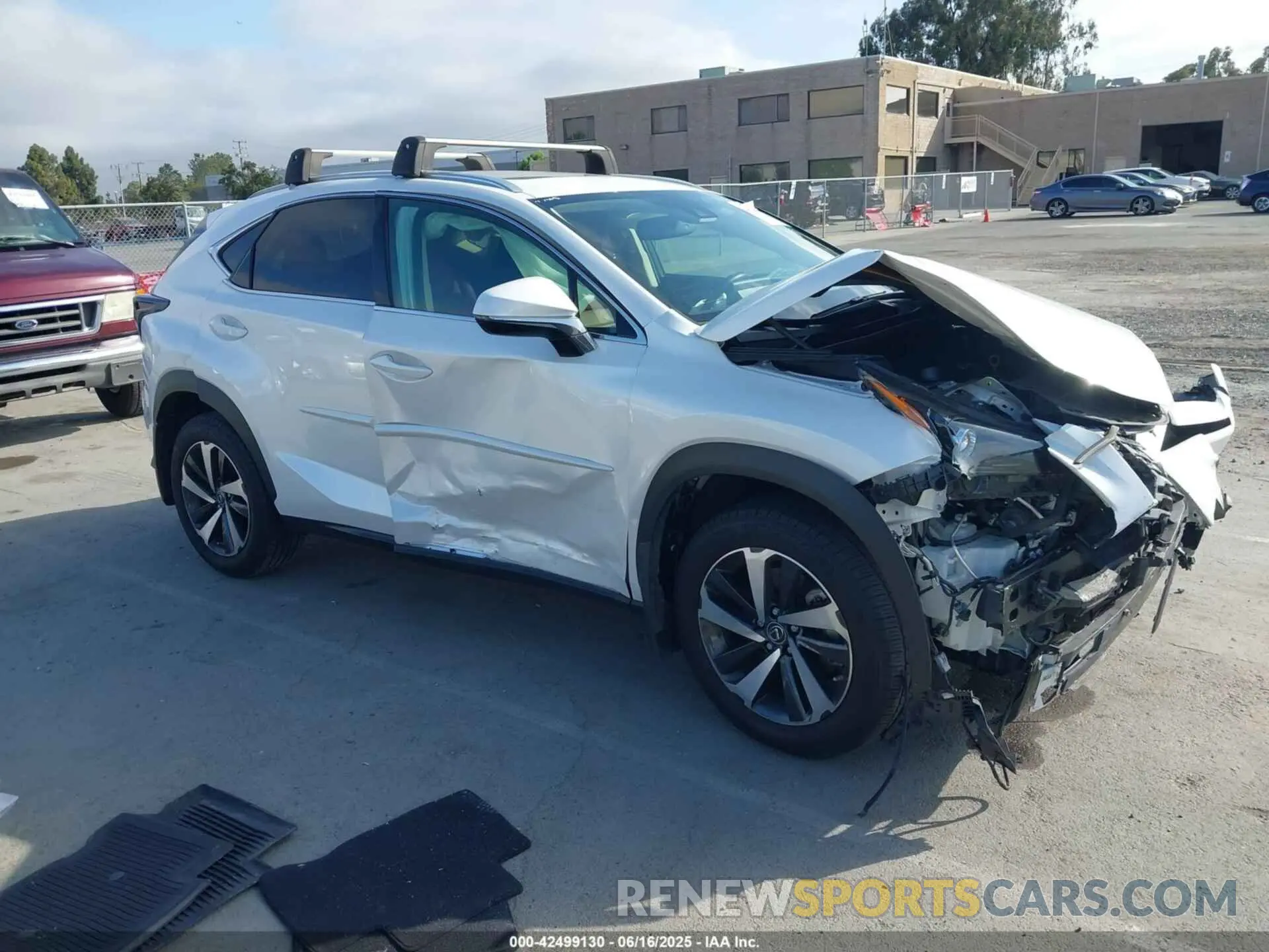 1 Photograph of a damaged car JTJGARBZXM5032858 LEXUS NX 300 2021