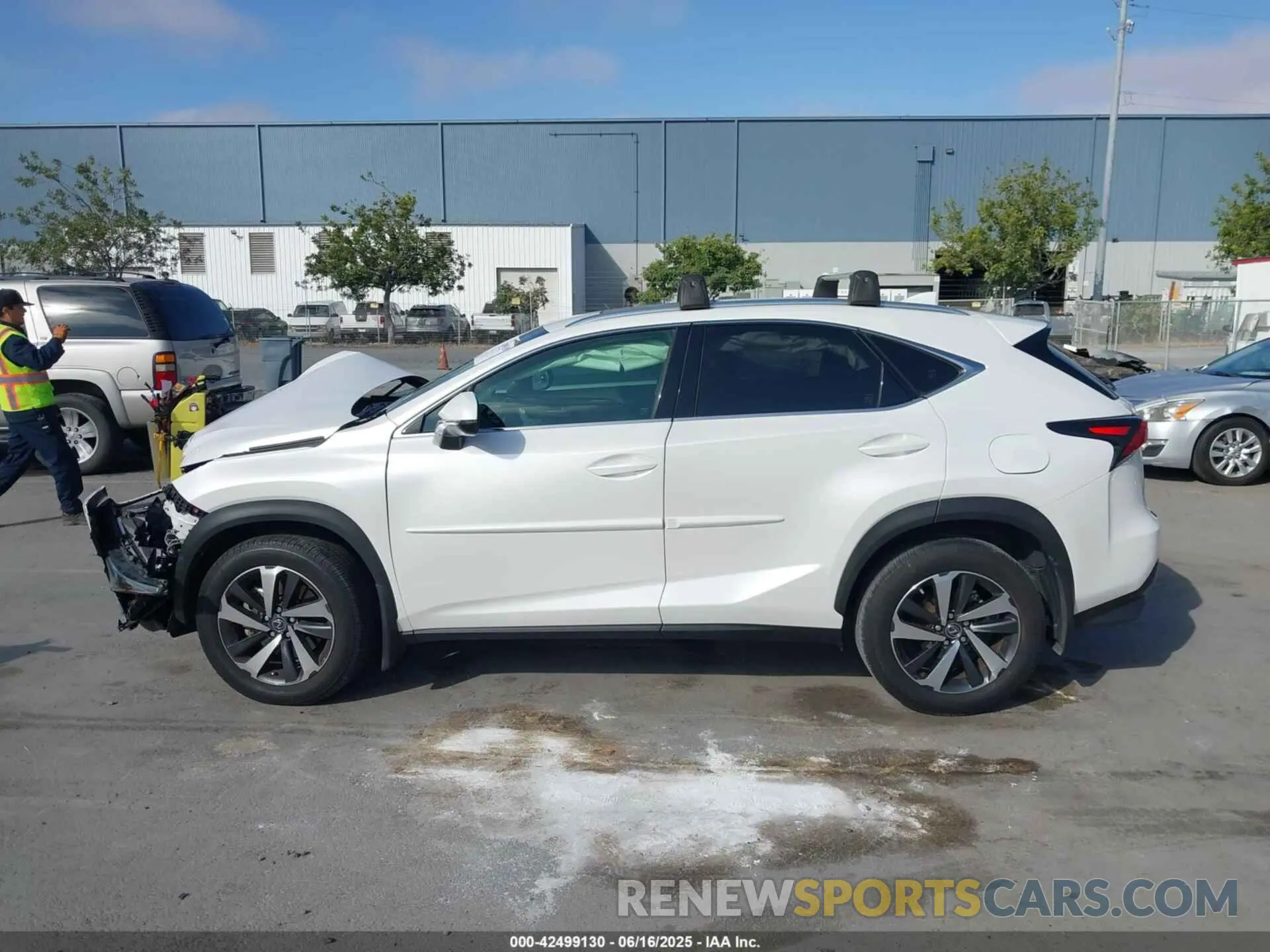 15 Photograph of a damaged car JTJGARBZXM5032858 LEXUS NX 300 2021