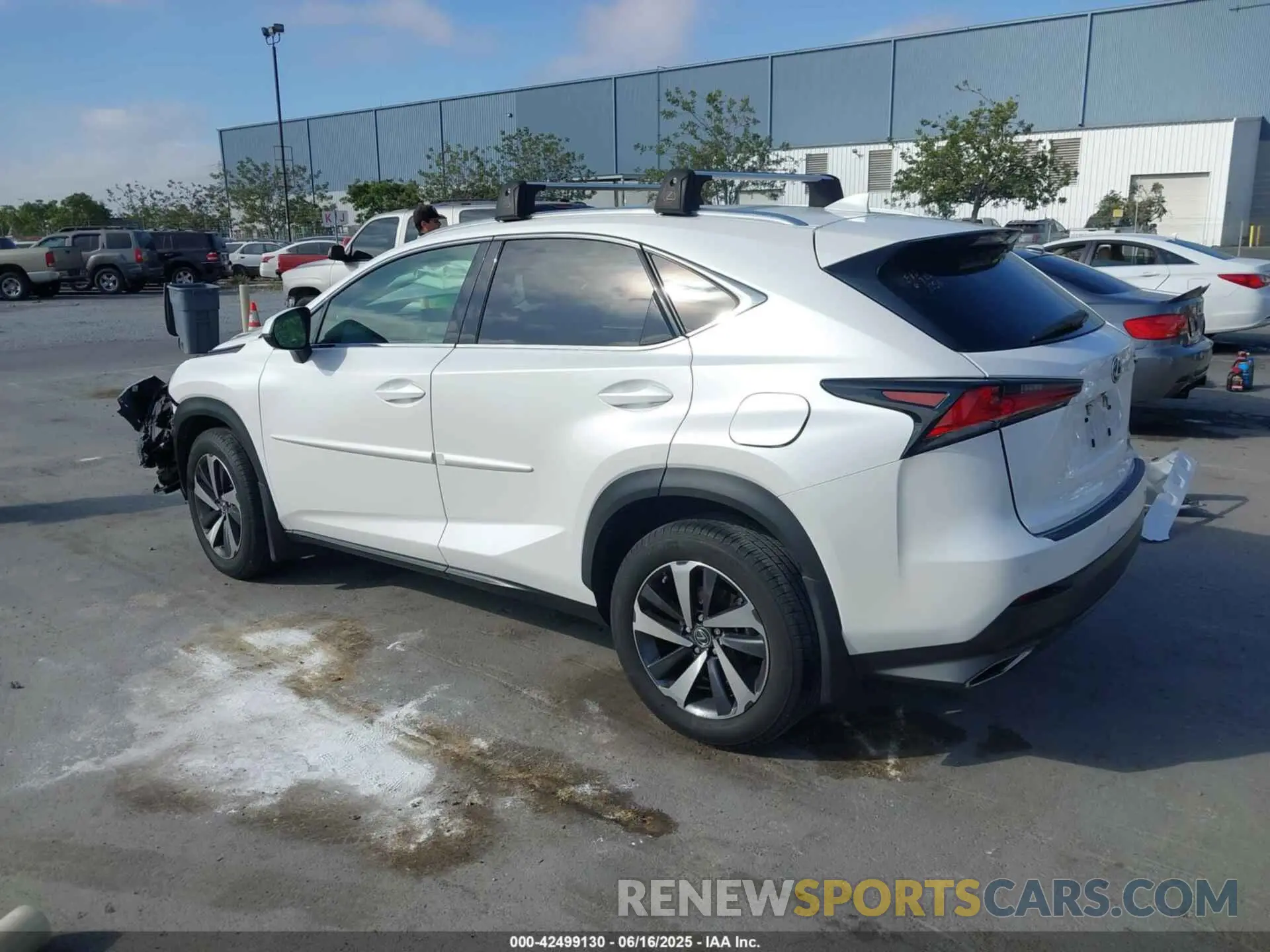3 Photograph of a damaged car JTJGARBZXM5032858 LEXUS NX 300 2021