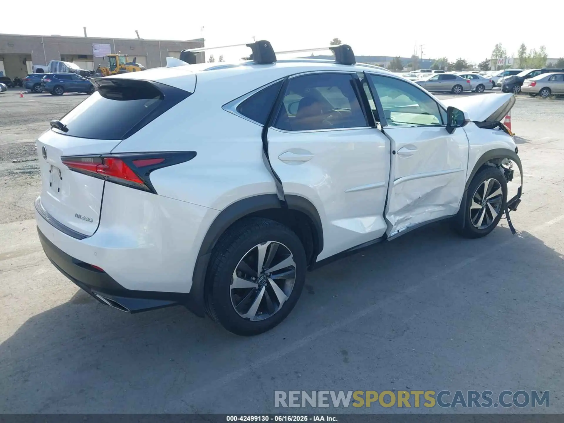 4 Photograph of a damaged car JTJGARBZXM5032858 LEXUS NX 300 2021