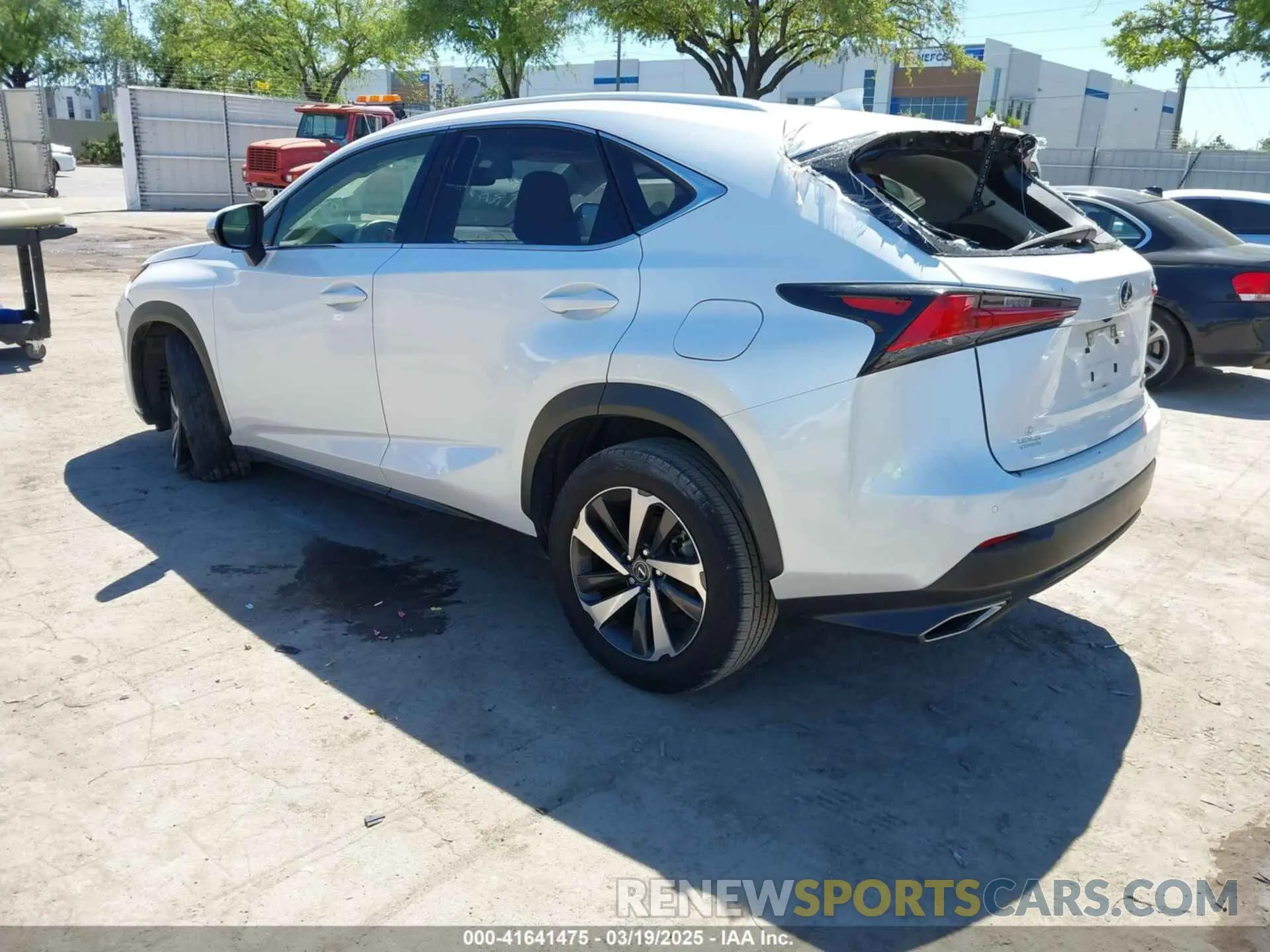 3 Photograph of a damaged car JTJGARDZ1M5024614 LEXUS NX 300 2021