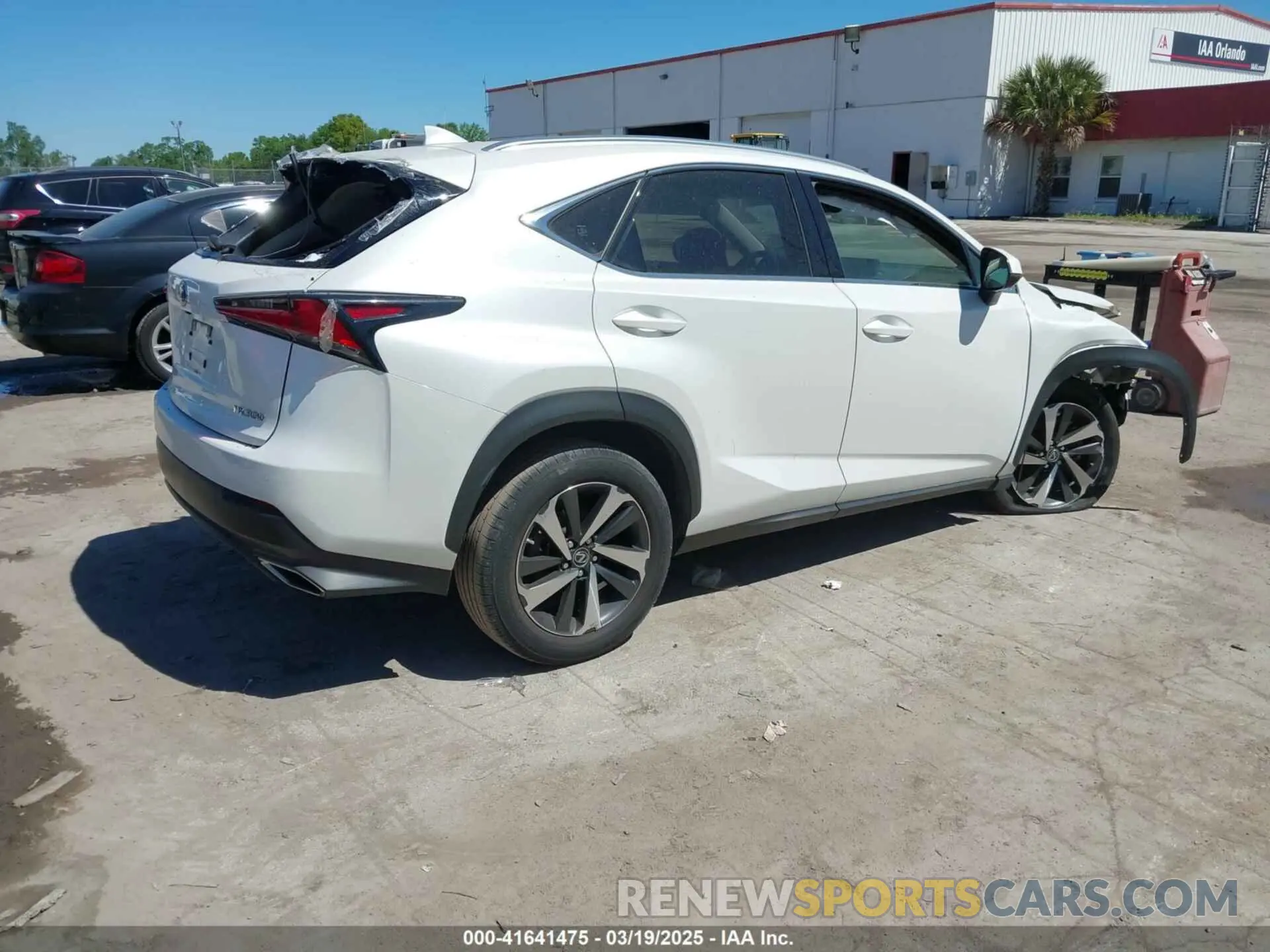 4 Photograph of a damaged car JTJGARDZ1M5024614 LEXUS NX 300 2021