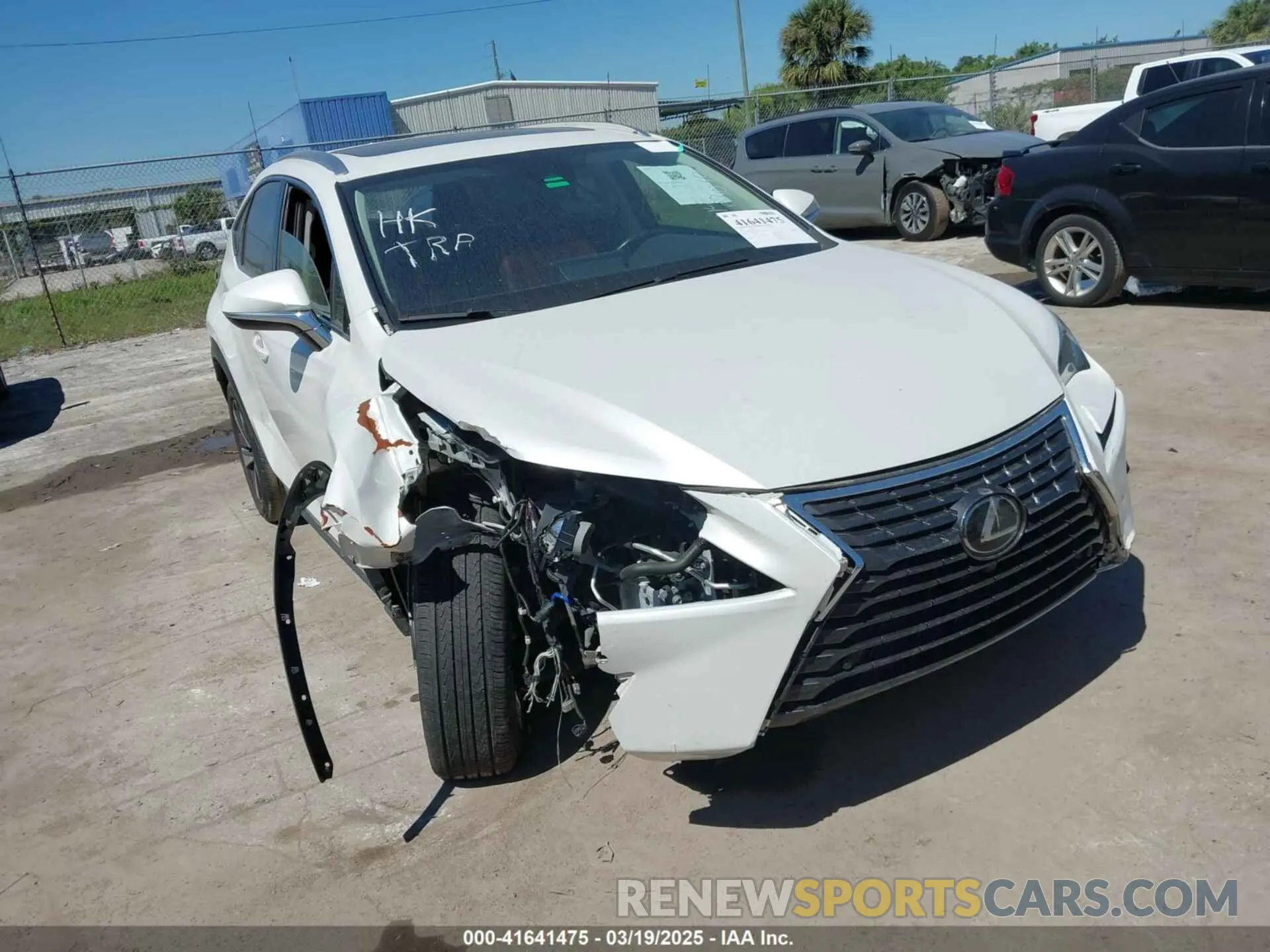 6 Photograph of a damaged car JTJGARDZ1M5024614 LEXUS NX 300 2021