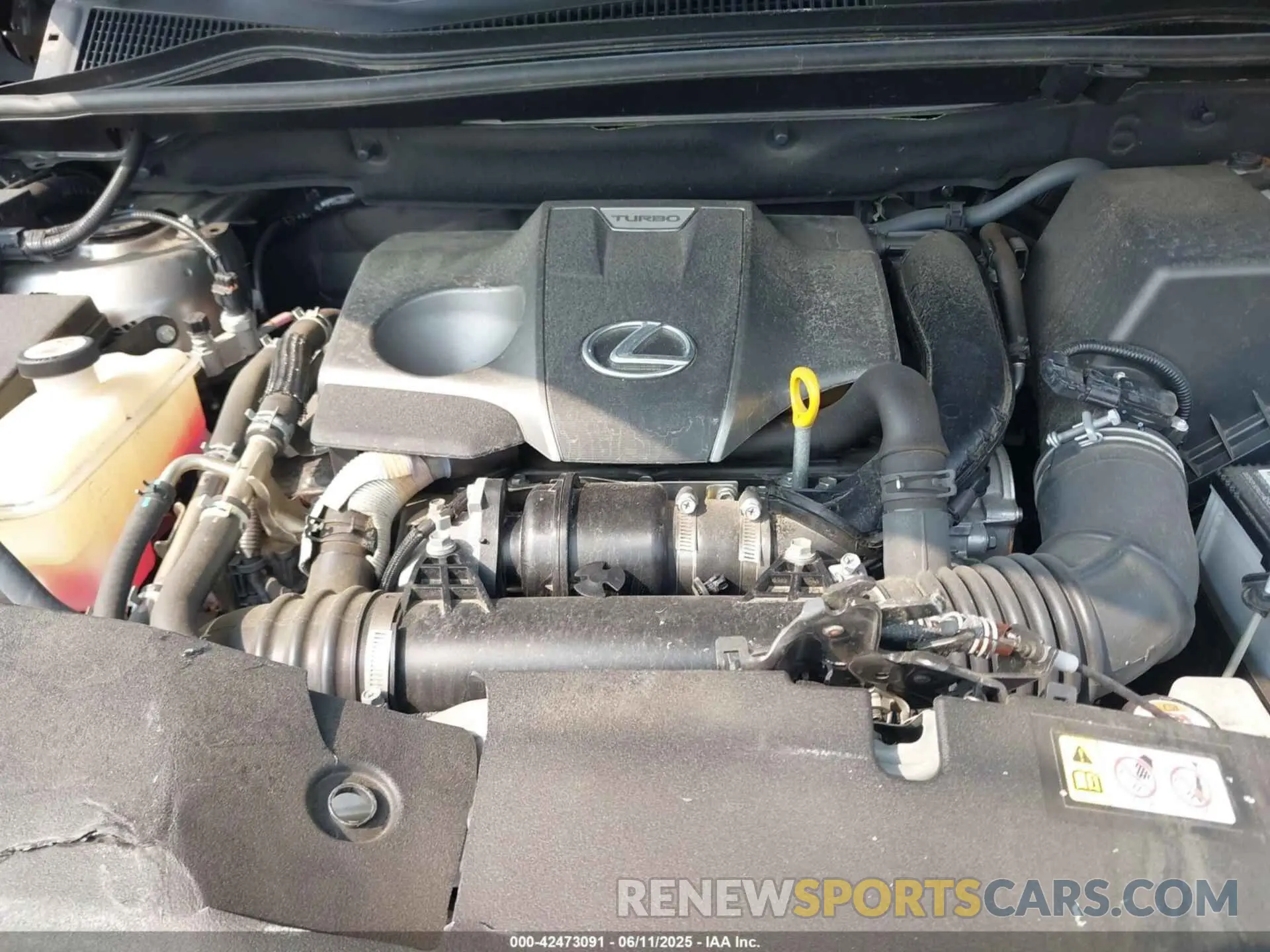 10 Photograph of a damaged car JTJGARDZ3M2243057 LEXUS NX 300 2021