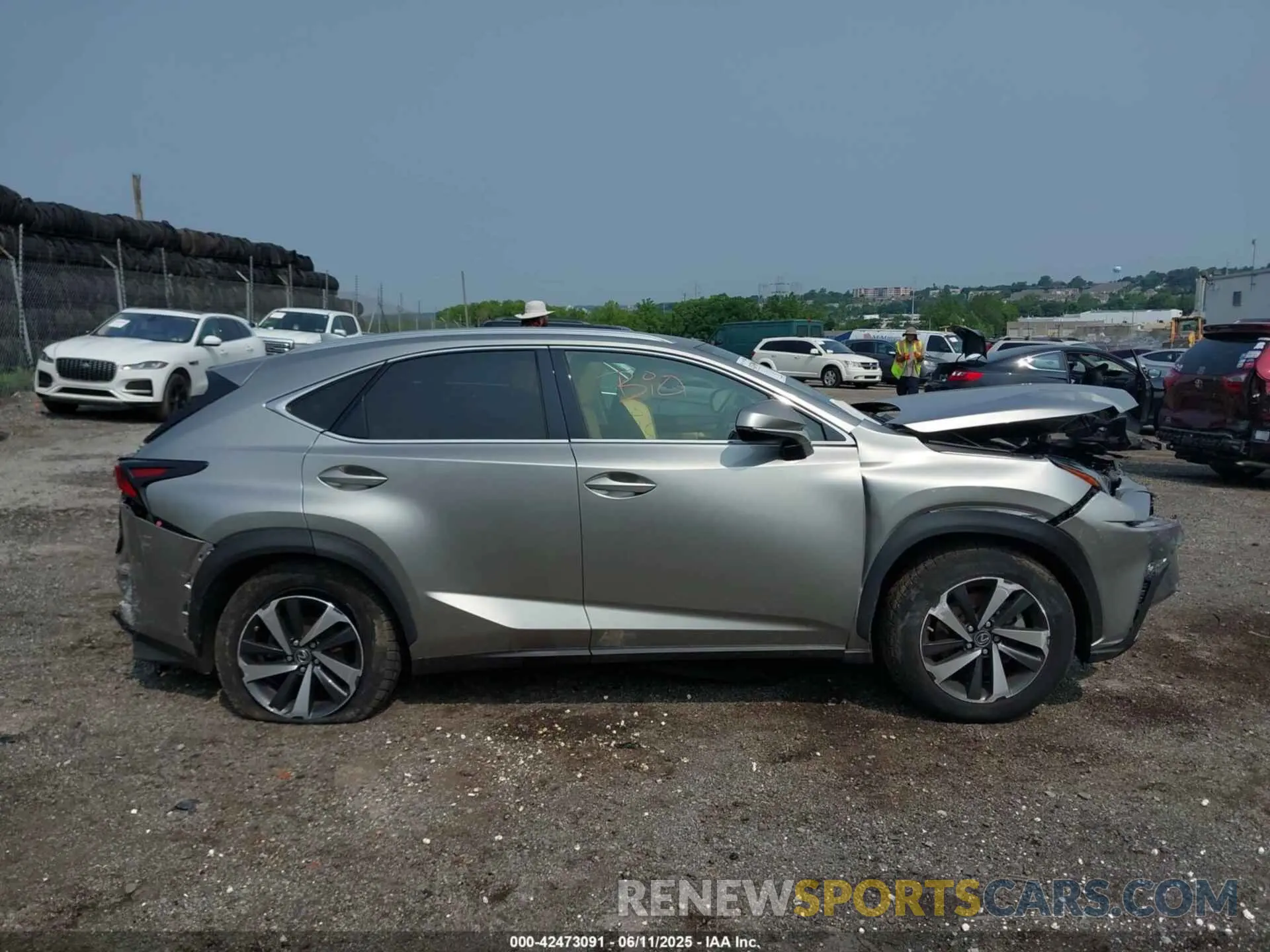 12 Photograph of a damaged car JTJGARDZ3M2243057 LEXUS NX 300 2021