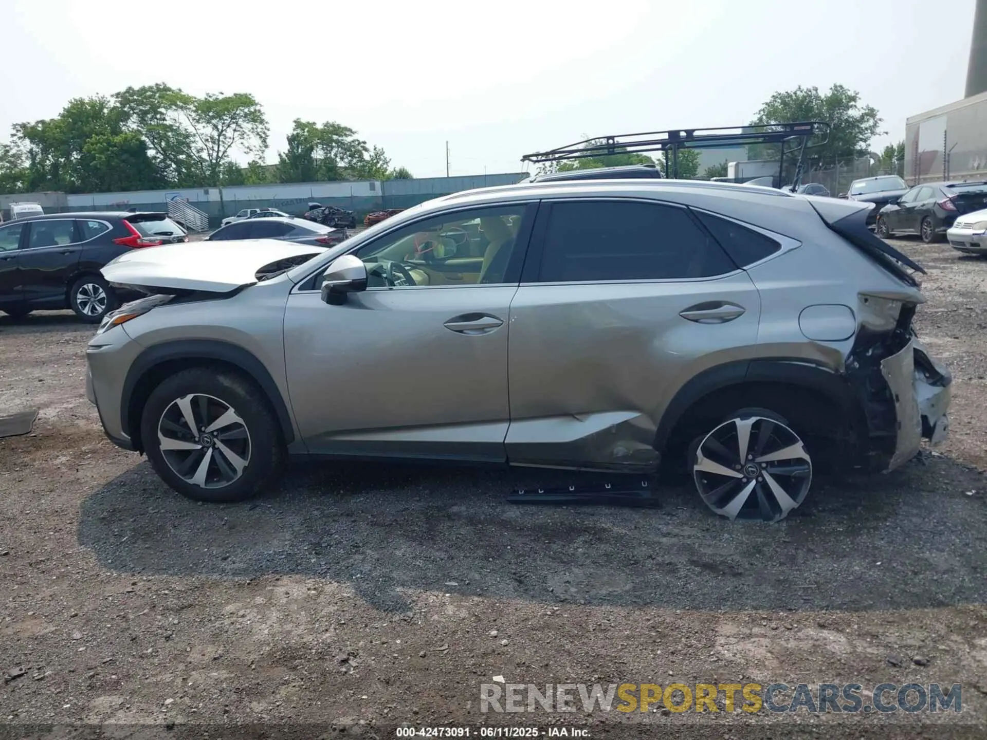13 Photograph of a damaged car JTJGARDZ3M2243057 LEXUS NX 300 2021