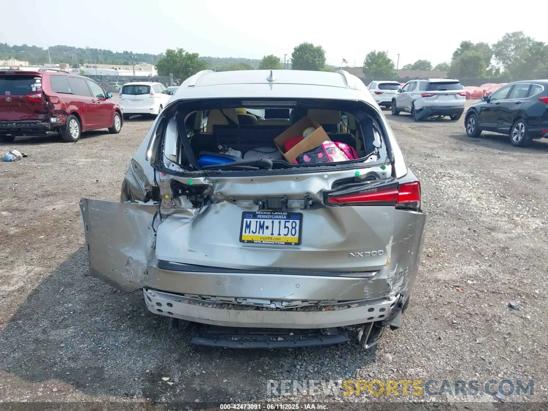 15 Photograph of a damaged car JTJGARDZ3M2243057 LEXUS NX 300 2021