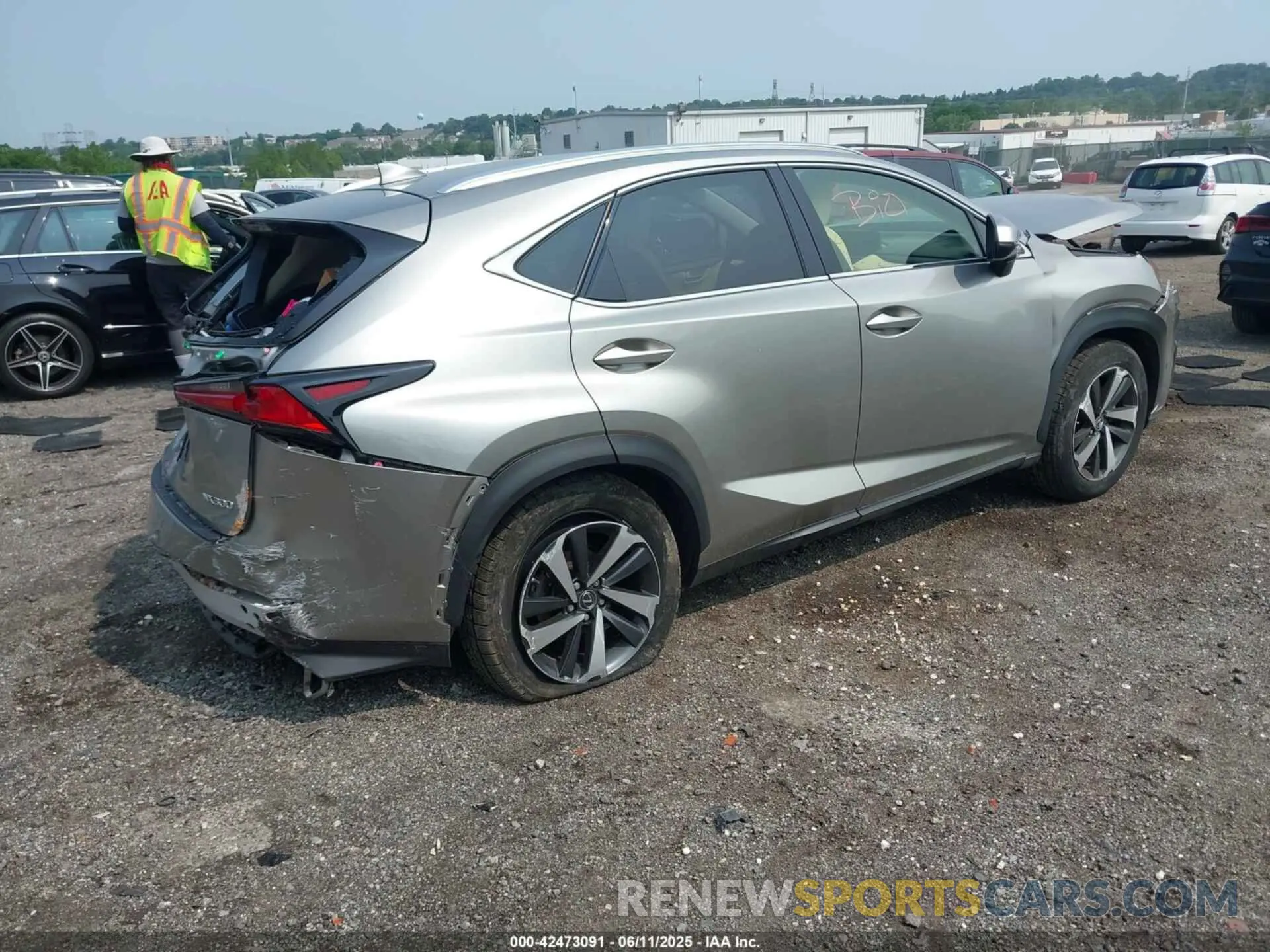 4 Photograph of a damaged car JTJGARDZ3M2243057 LEXUS NX 300 2021