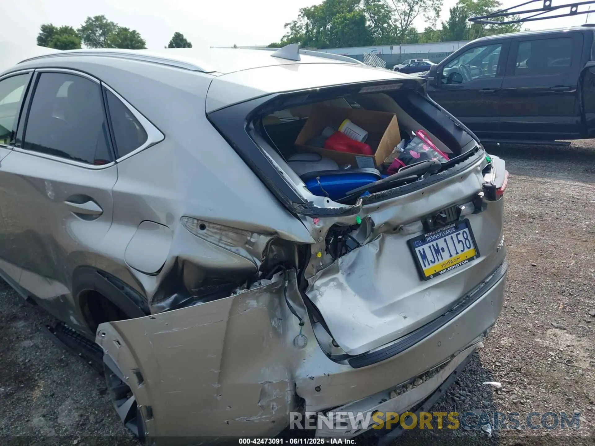 6 Photograph of a damaged car JTJGARDZ3M2243057 LEXUS NX 300 2021