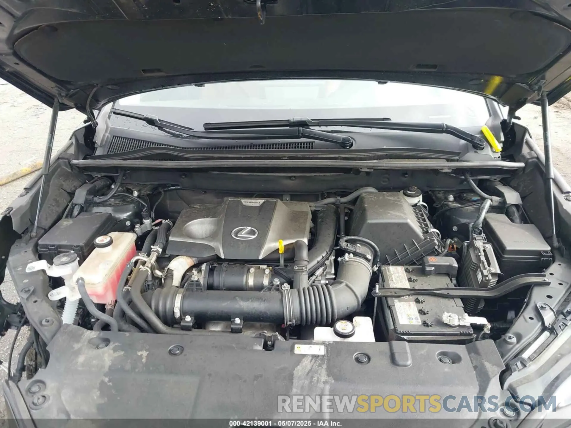 10 Photograph of a damaged car JTJGARDZ3M2249764 LEXUS NX 300 2021