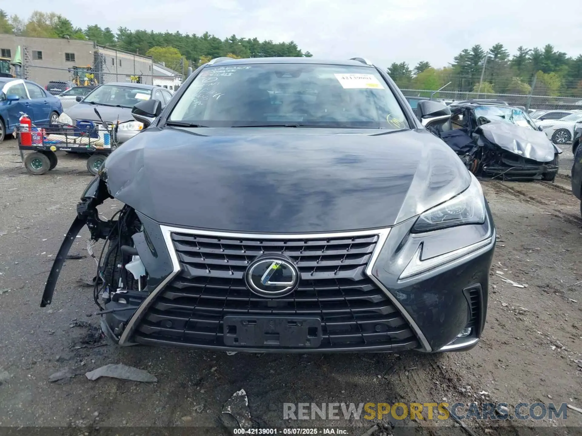 12 Photograph of a damaged car JTJGARDZ3M2249764 LEXUS NX 300 2021