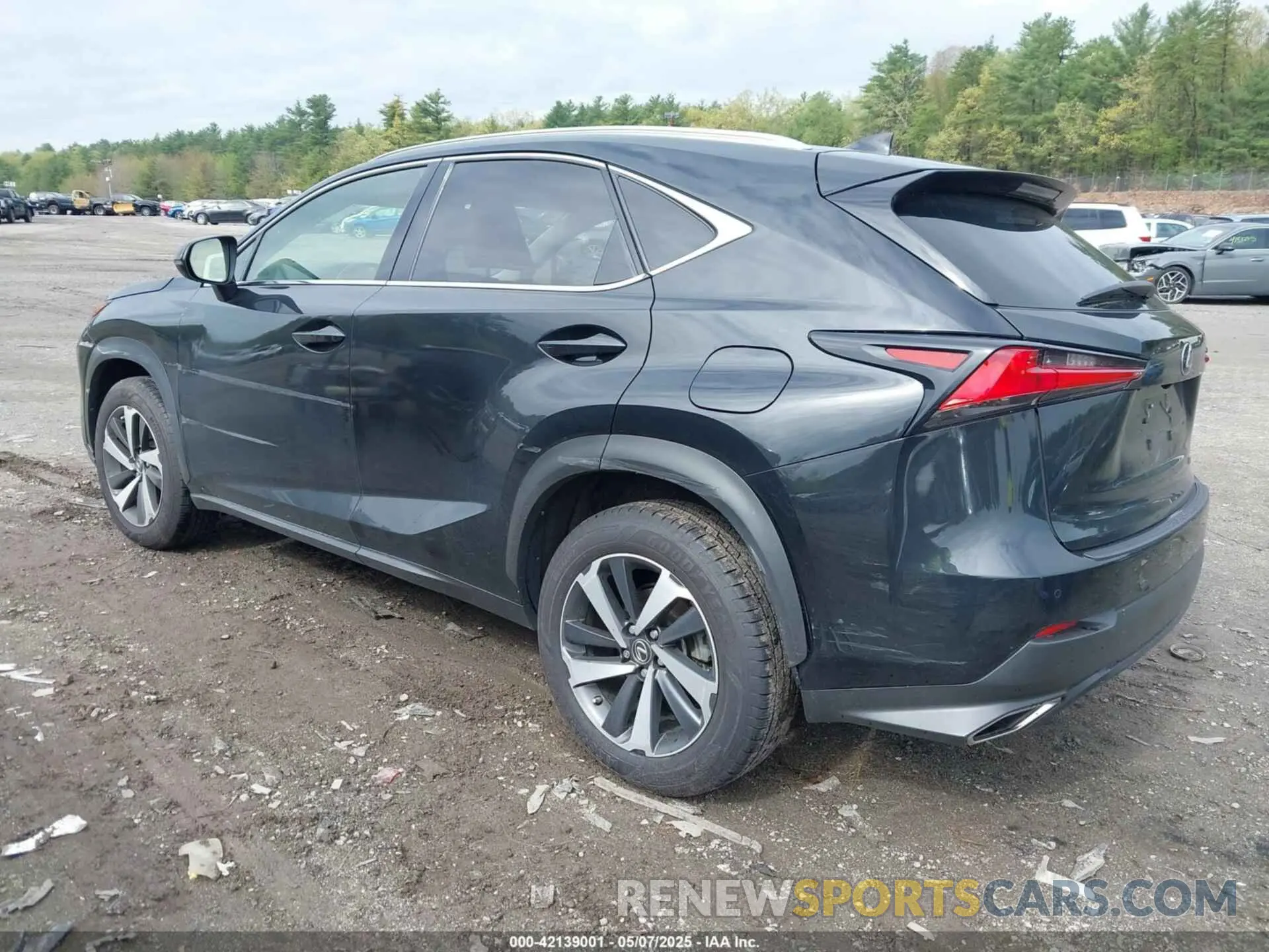 3 Photograph of a damaged car JTJGARDZ3M2249764 LEXUS NX 300 2021