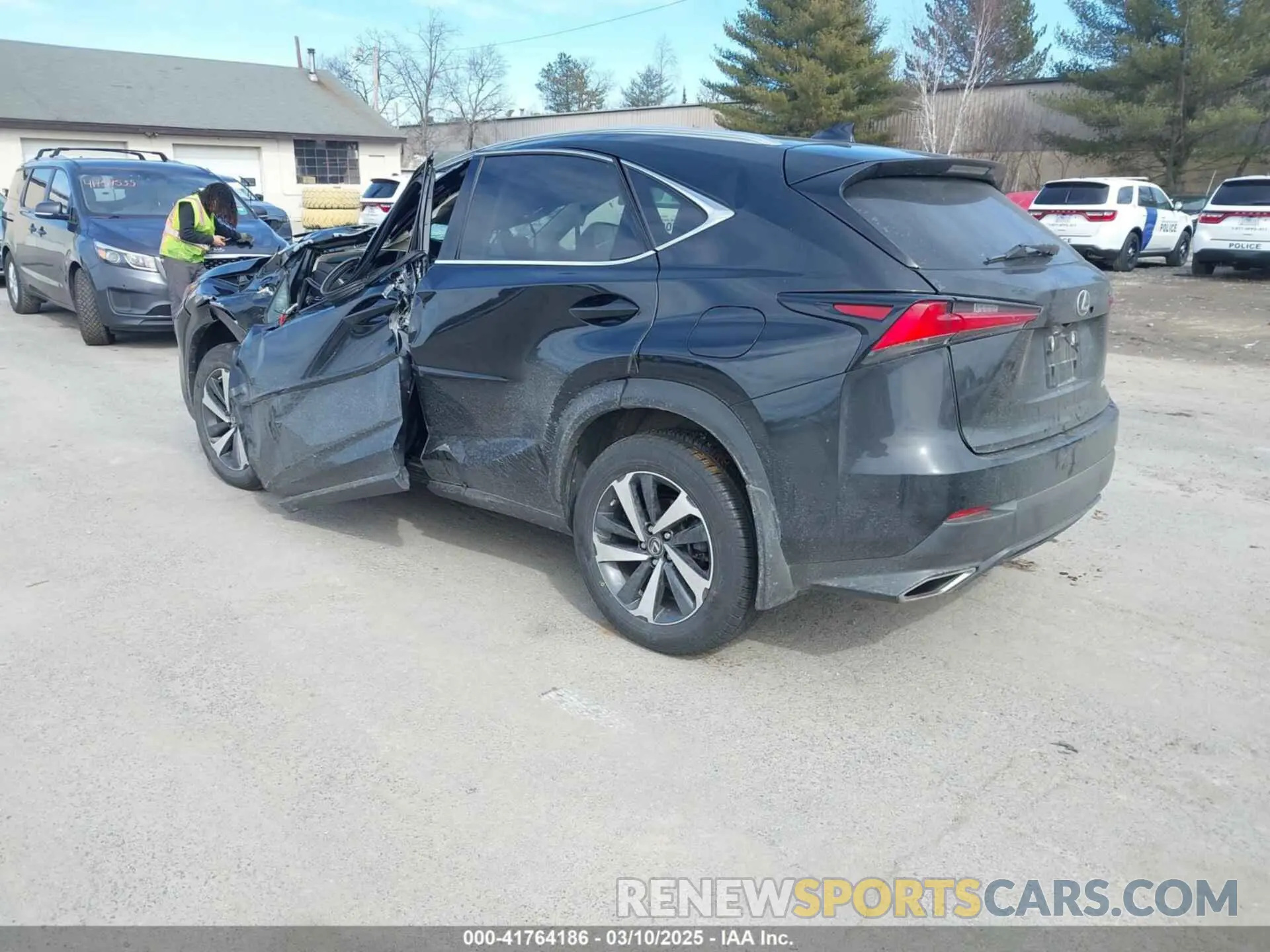 3 Photograph of a damaged car JTJGARDZ3M2252700 LEXUS NX 300 2021