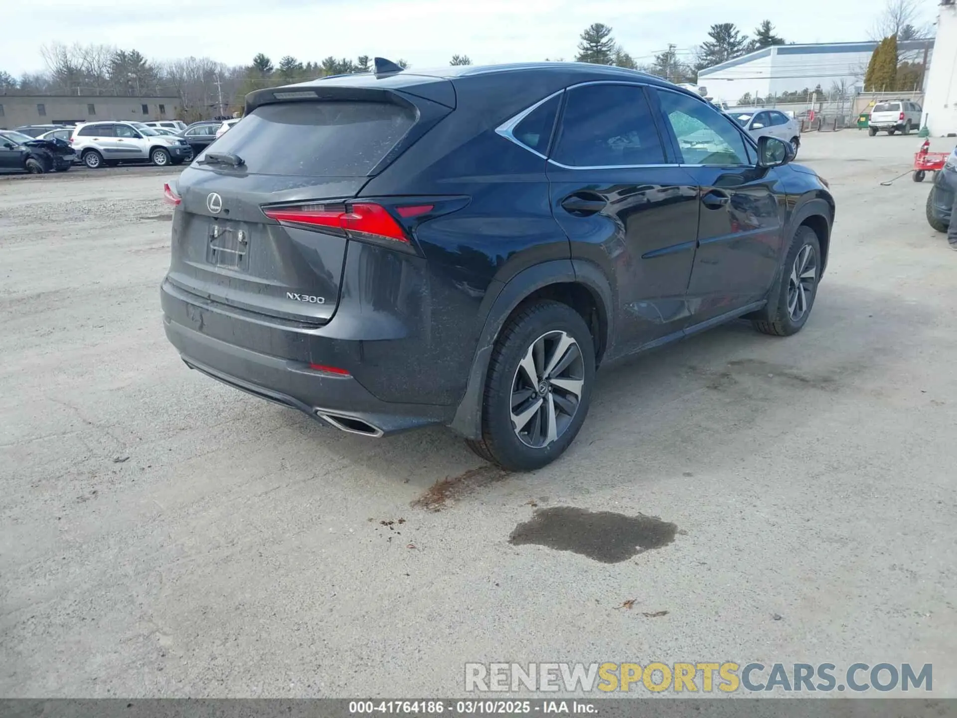 4 Photograph of a damaged car JTJGARDZ3M2252700 LEXUS NX 300 2021