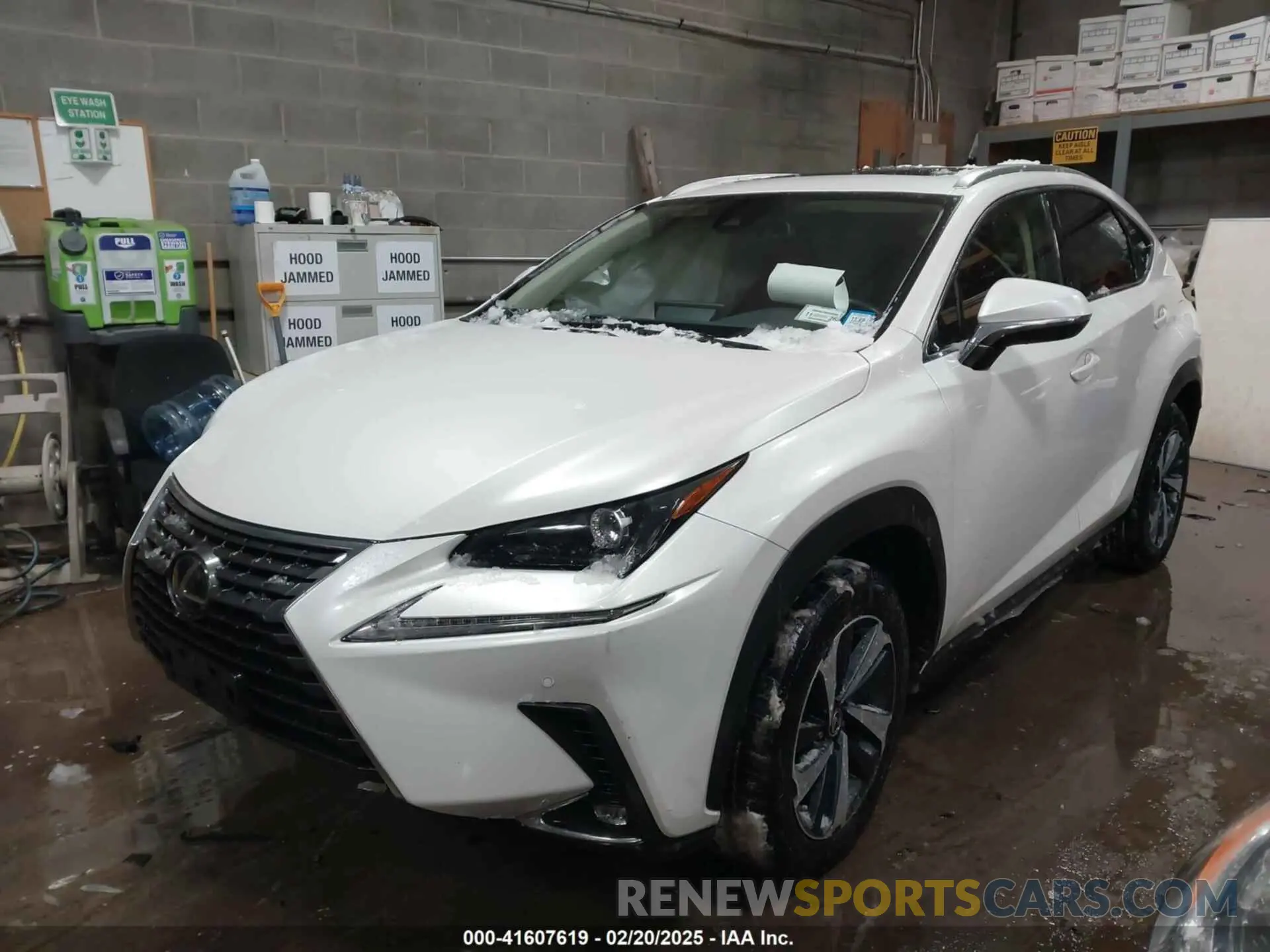 2 Photograph of a damaged car JTJGARDZ5M5022414 LEXUS NX 300 2021