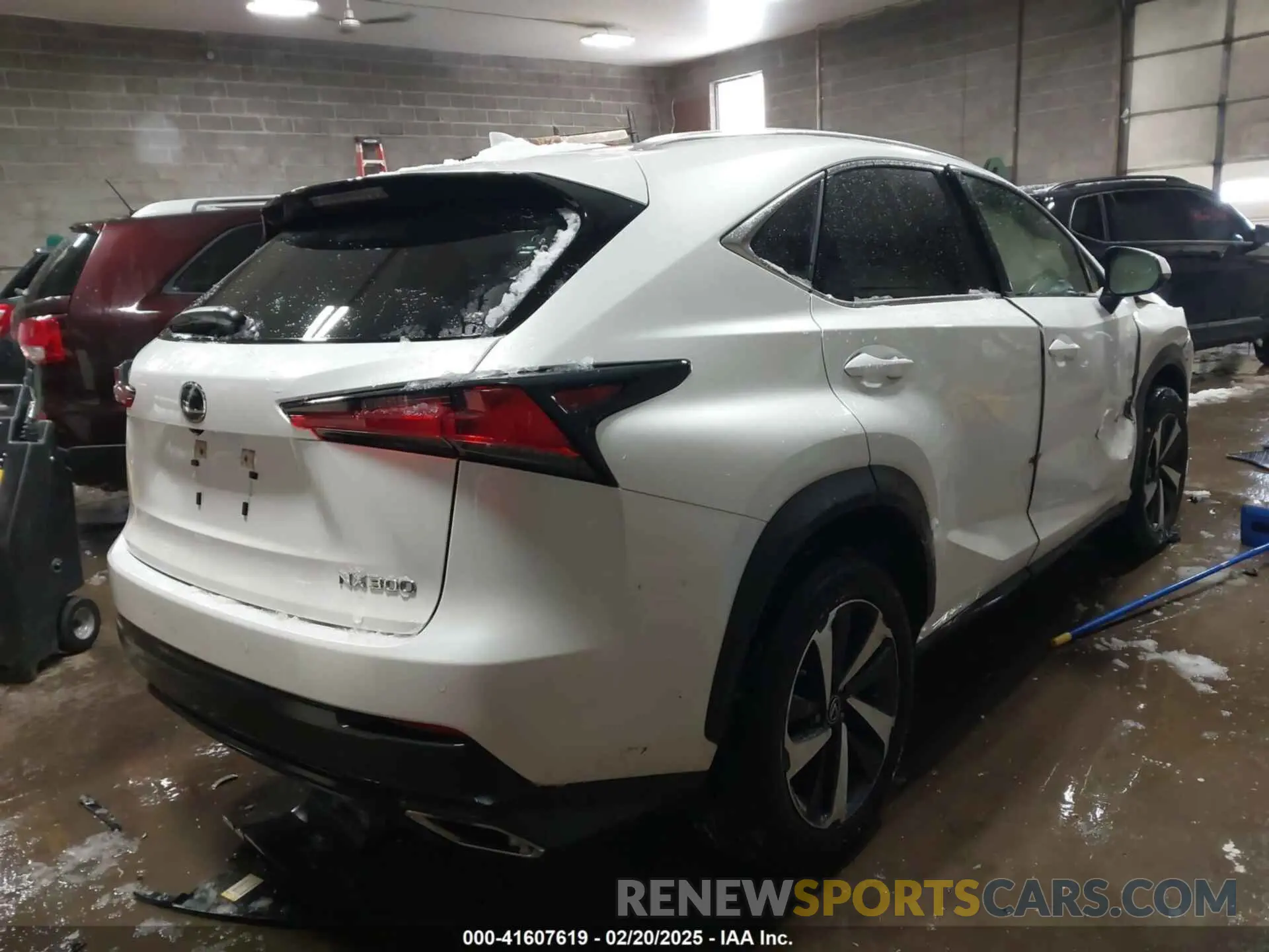 4 Photograph of a damaged car JTJGARDZ5M5022414 LEXUS NX 300 2021