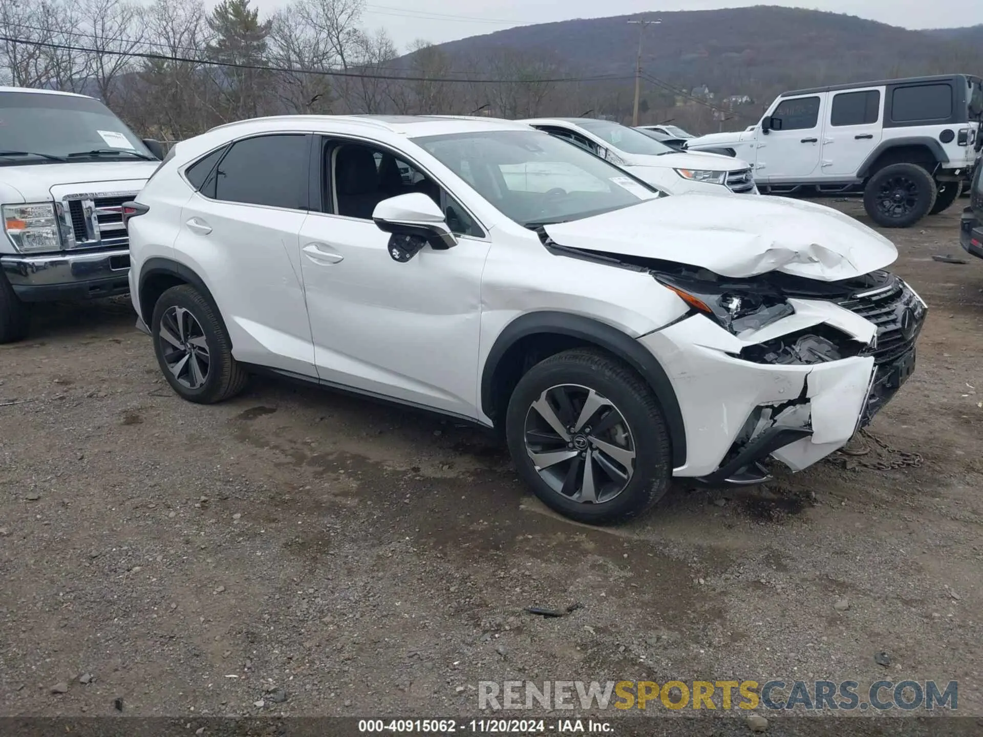 1 Photograph of a damaged car JTJGARDZ6M5026570 LEXUS NX 300 2021