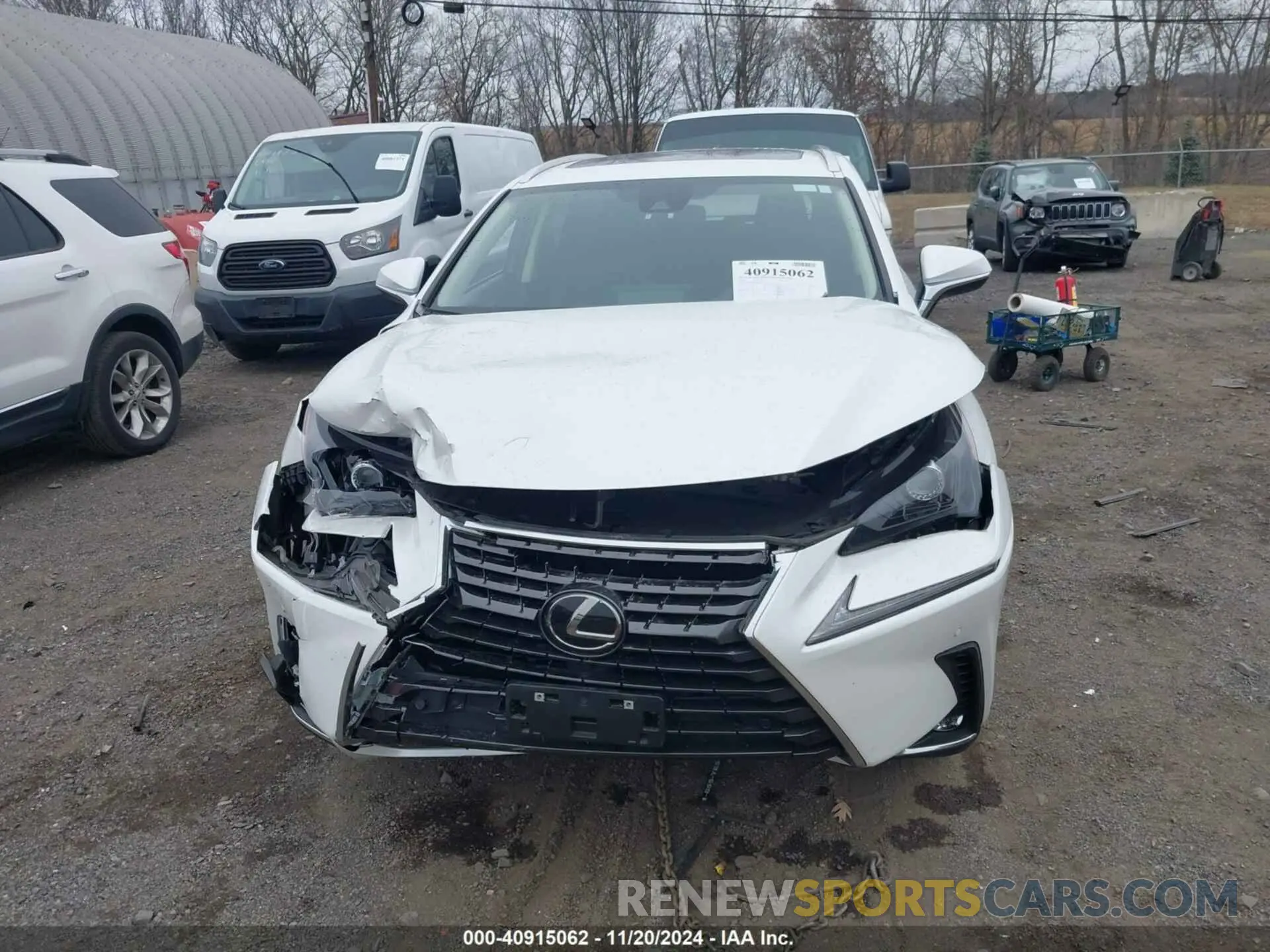 12 Photograph of a damaged car JTJGARDZ6M5026570 LEXUS NX 300 2021